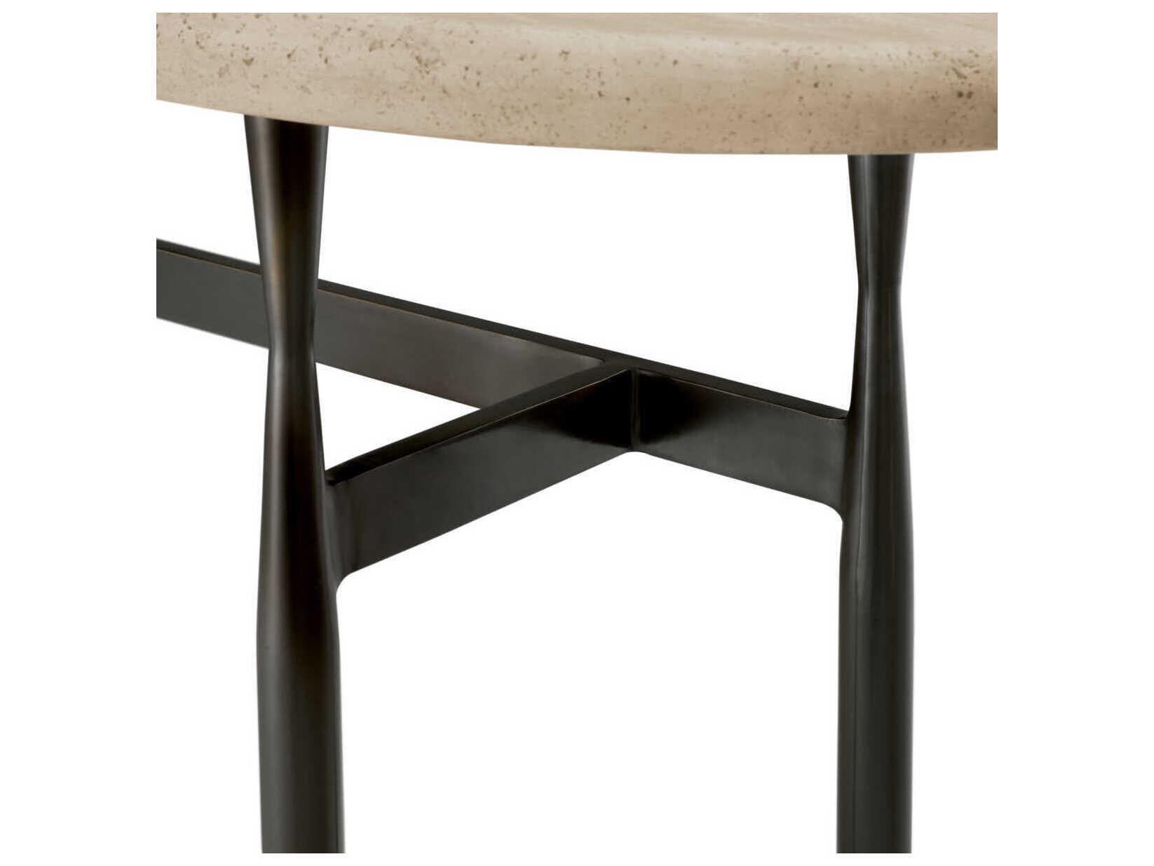 Eichholtz Palermo Travertine Console Table