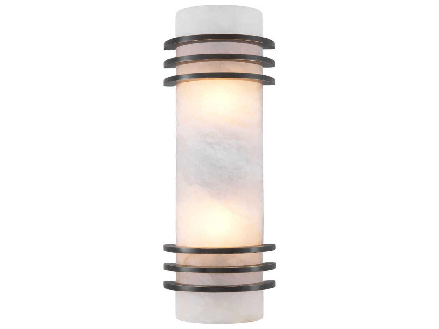 Eichholtz Premuda Bronze Alabaster Wall Lamp