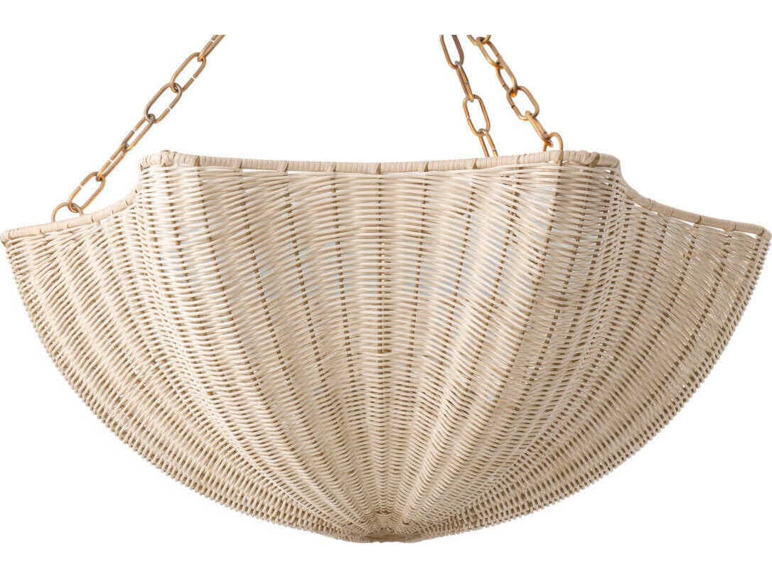 Eichholtz Los Palmos Natural Rattan Chandelier