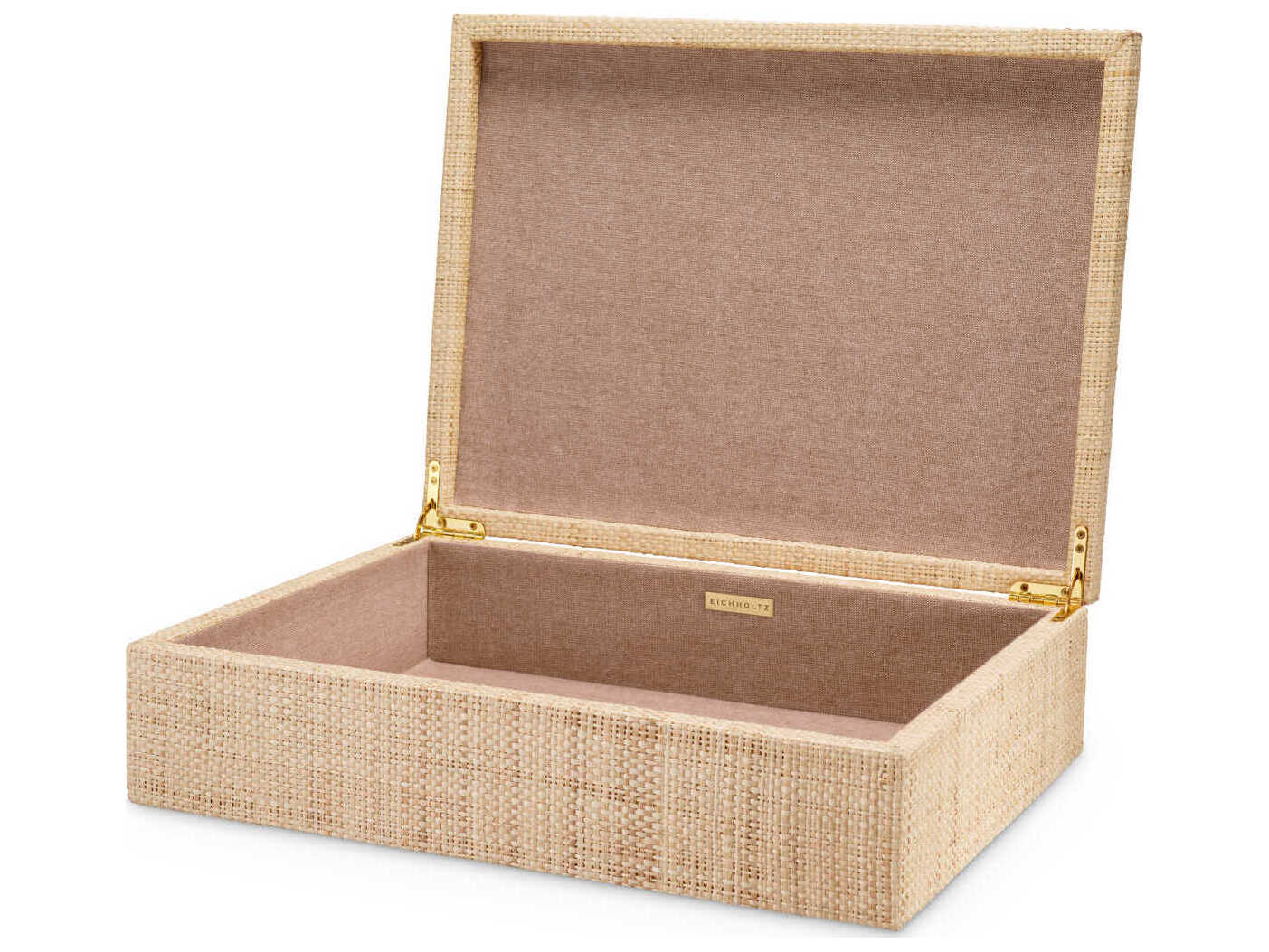 Eichholtz Cadiz L Natural Raffia Box