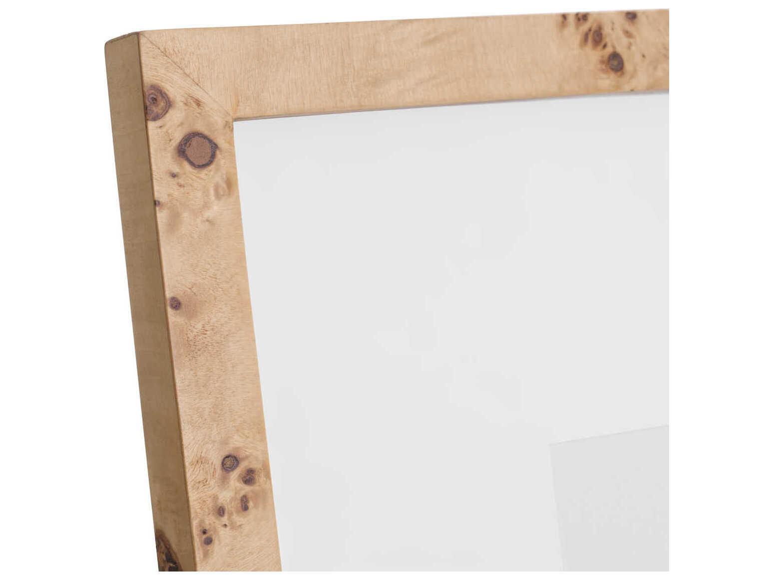 Eichholtz Braga L Light Brown Mappa Burl Veneer Picture Frame