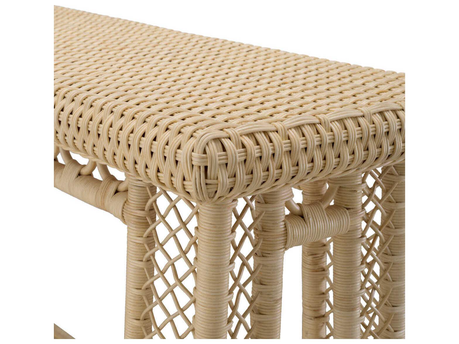 Eichholtz Saba Natural Rattan Console Table