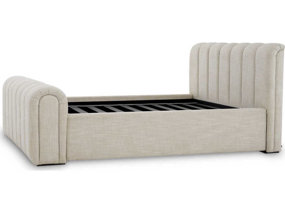 Eichholtz Kayden King Size Albury Beige Bed Frame