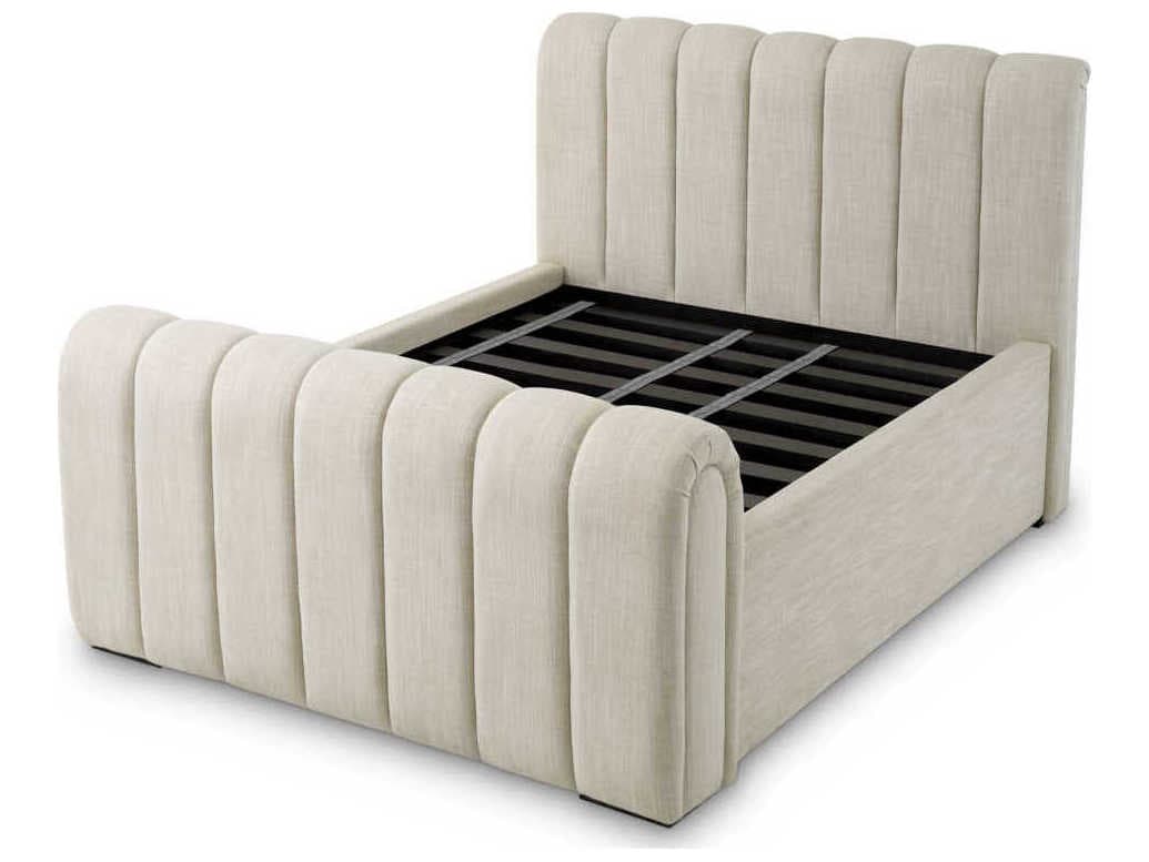 Eichholtz Kayden Queen Size Albury Beige Bed Frame