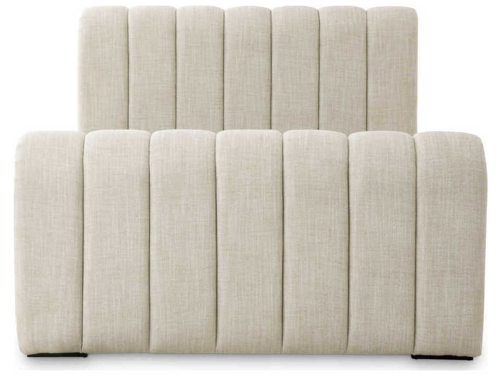 Eichholtz Kayden Queen Size Albury Beige Bed Frame