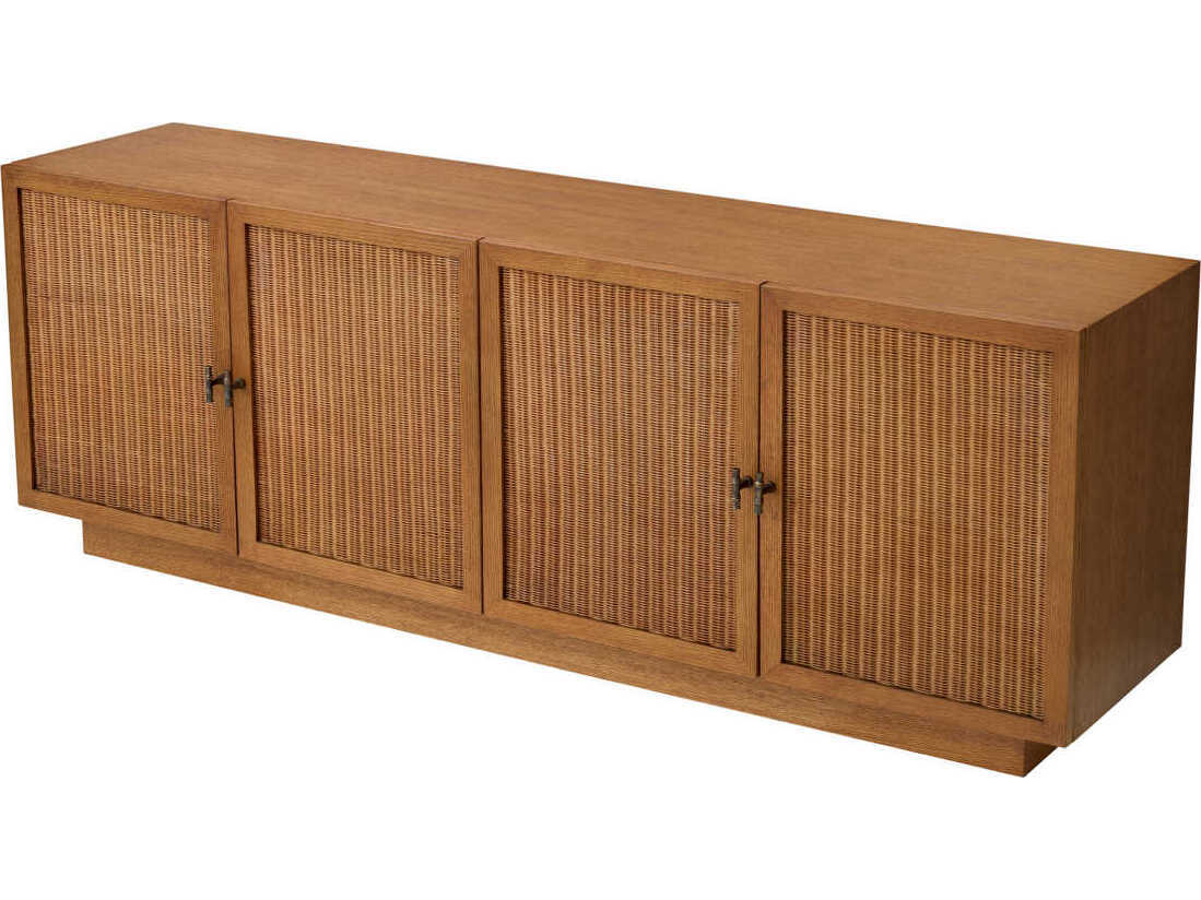 Eichholtz Borchard Caramel Oak Veneer Dresser