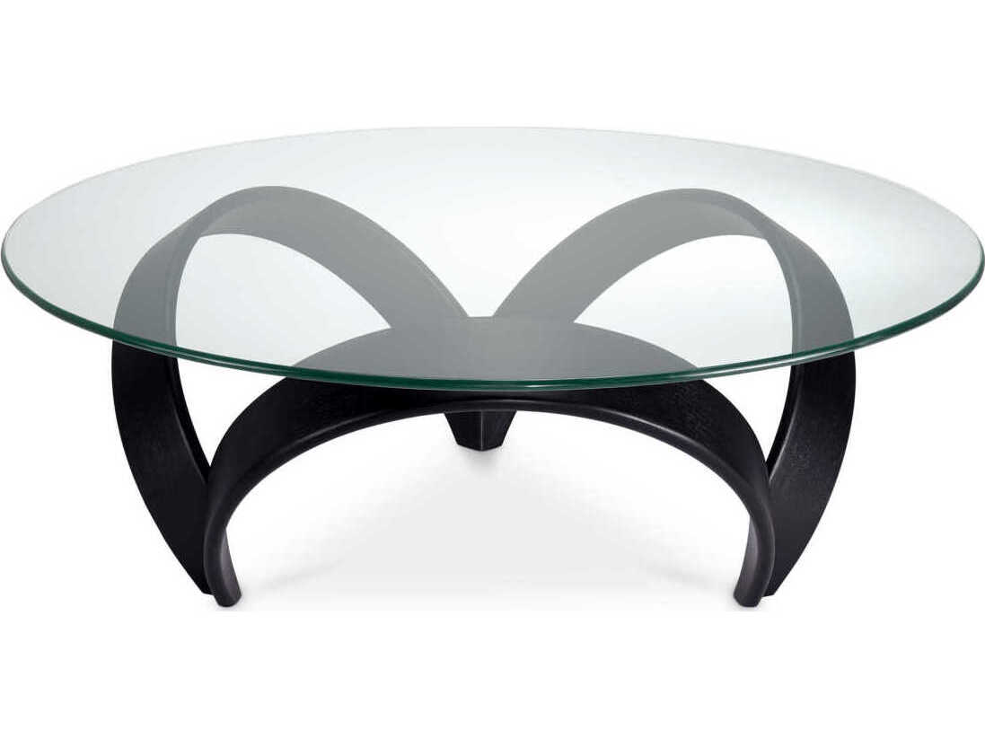 Eichholtz Soquel Black Veneer Coffee Table