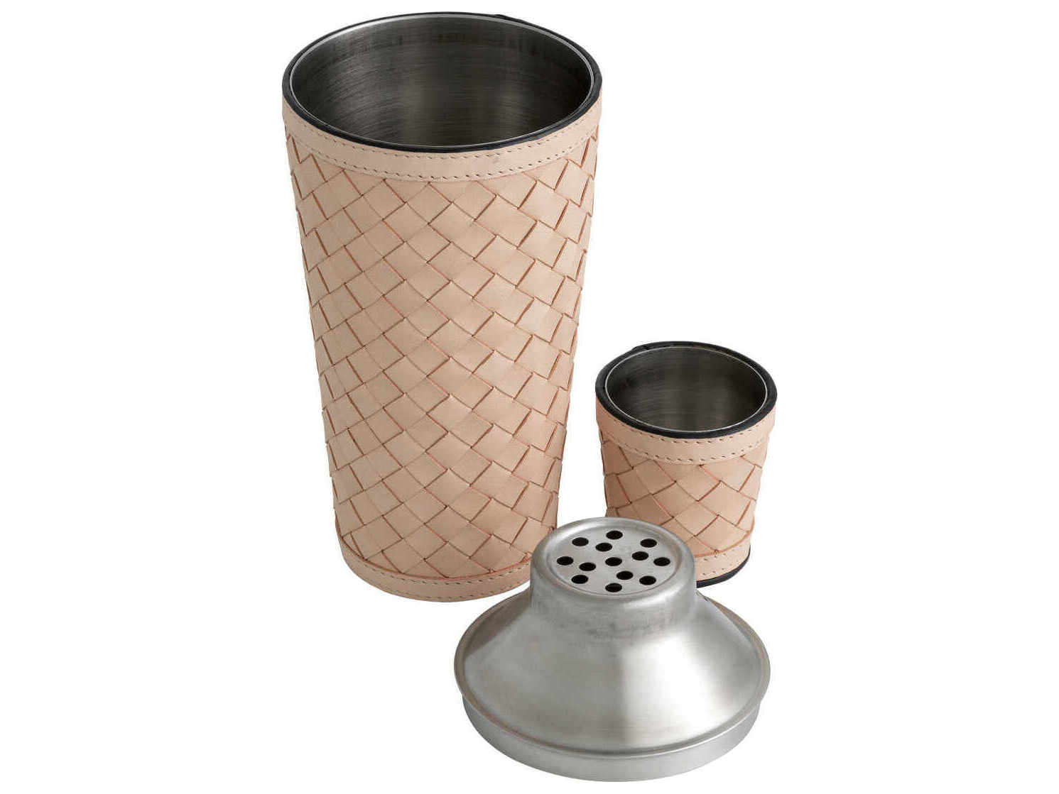 Eichholtz Set Sintra Tan Leather Set of 3 Bar