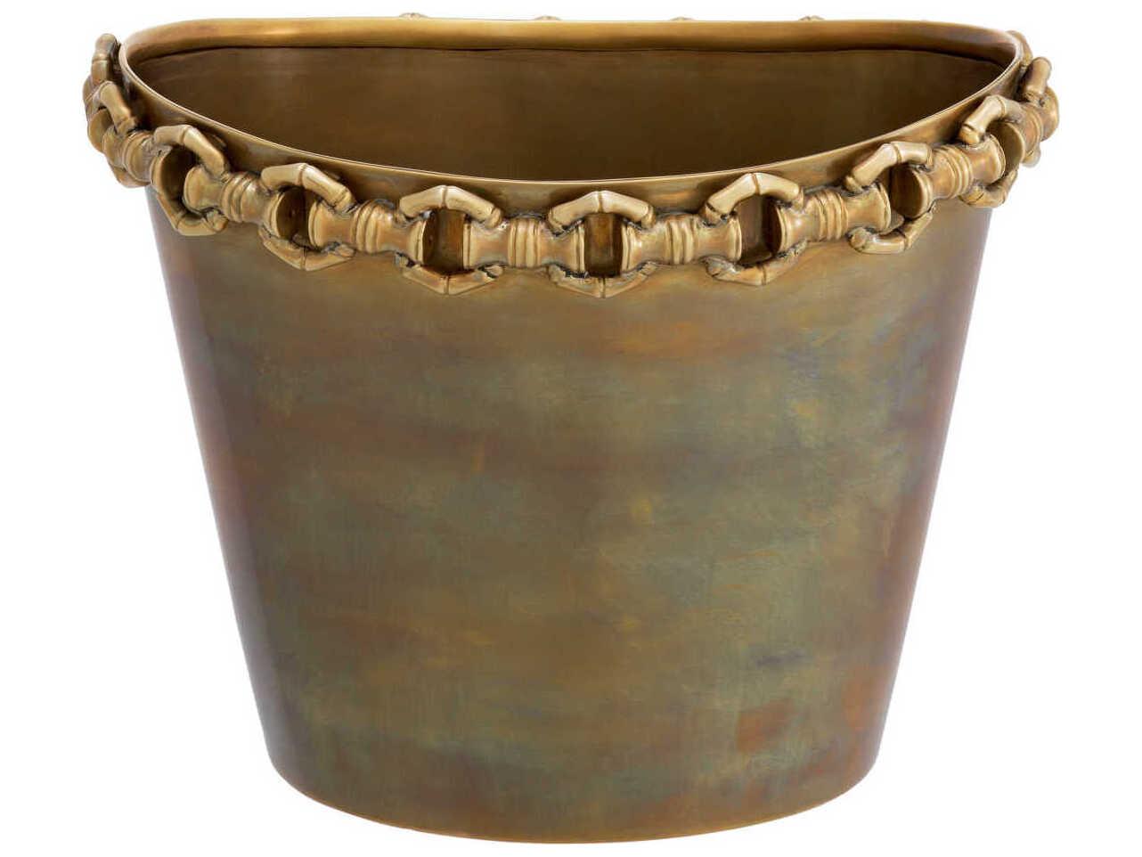 Eichholtz Clementine Vintage Brass Wine Cooler