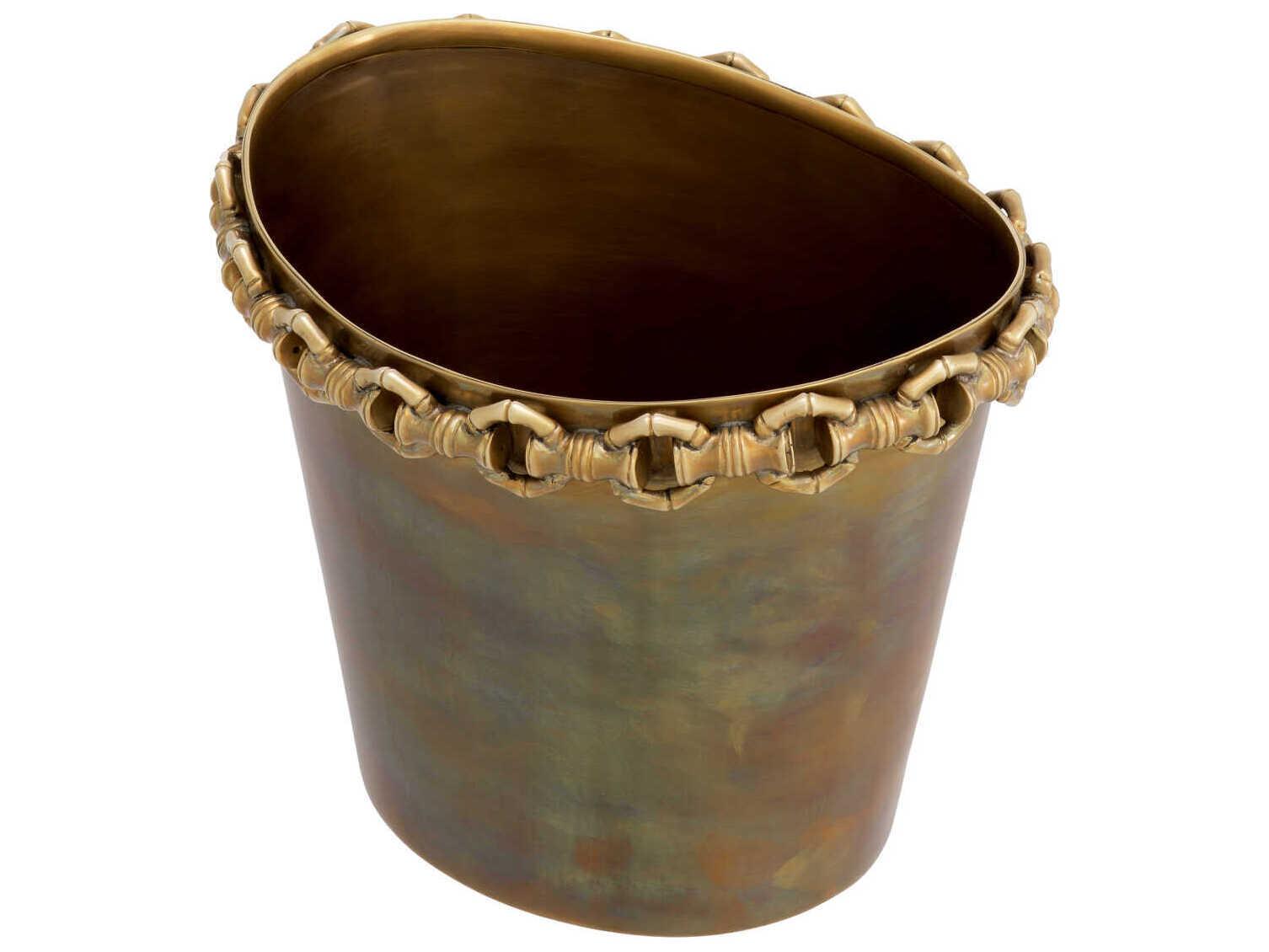 Eichholtz Clementine Vintage Brass Wine Cooler