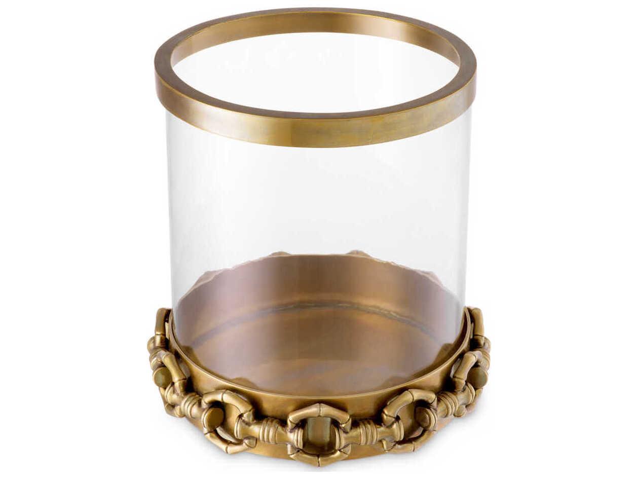 Eichholtz Clementine S Vintage Brass Hurricane