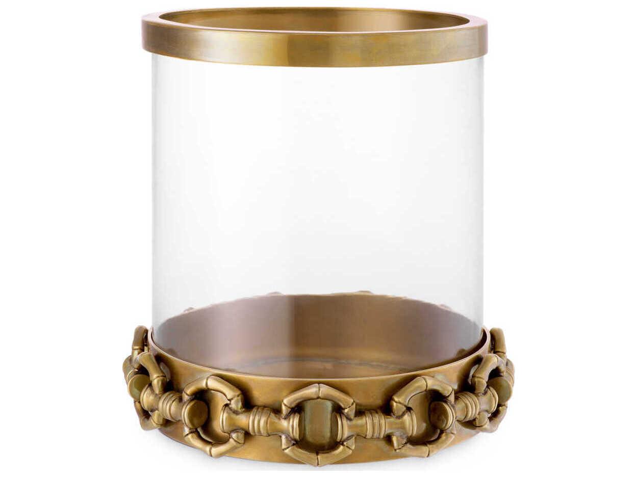 Eichholtz Clementine S Vintage Brass Hurricane