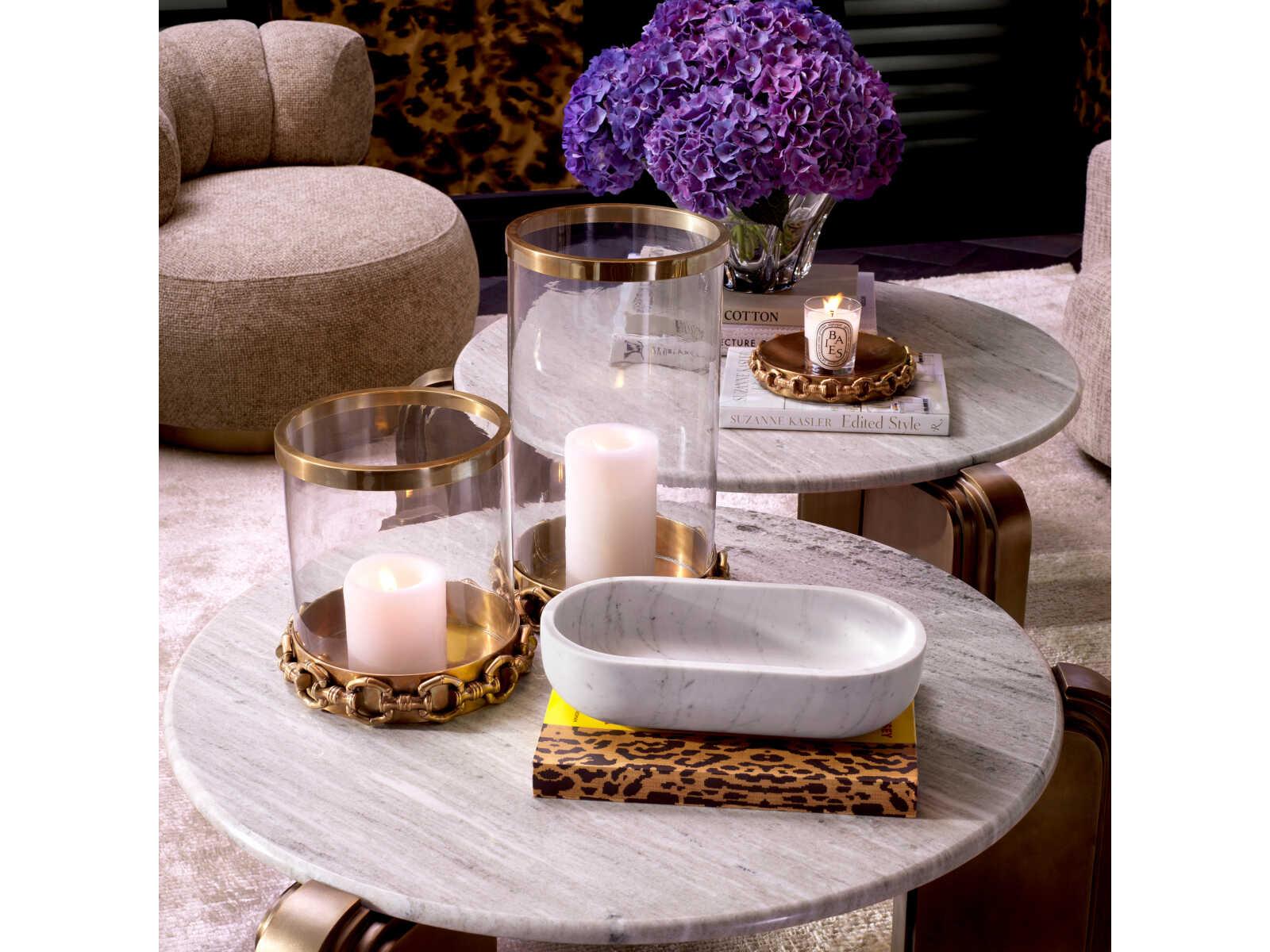 Eichholtz Clementine Vintage Brass Bowl