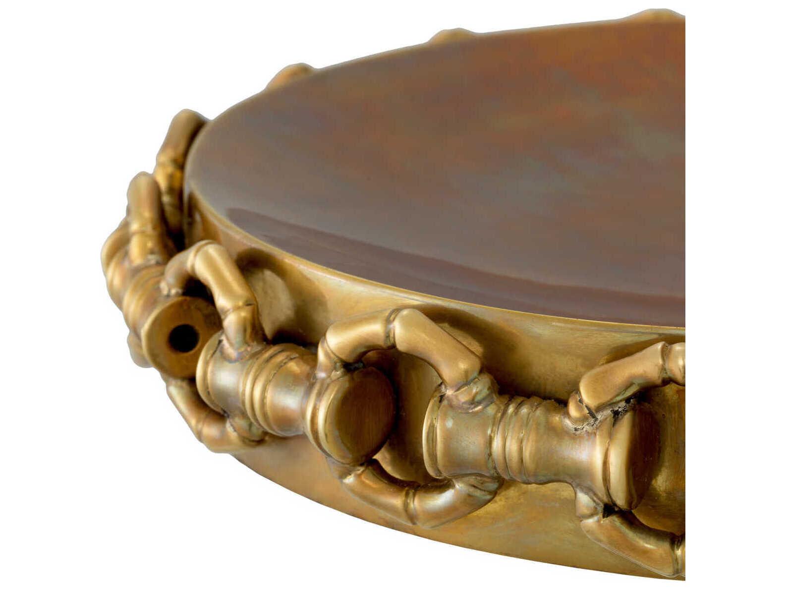 Eichholtz Clementine Vintage Brass Bowl