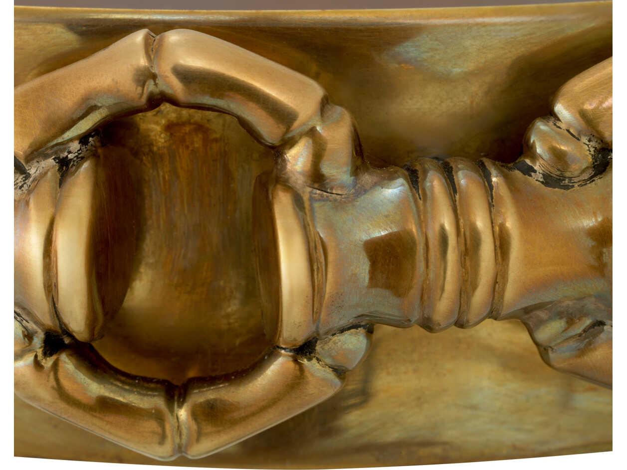 Eichholtz Clementine Vintage Brass Bowl