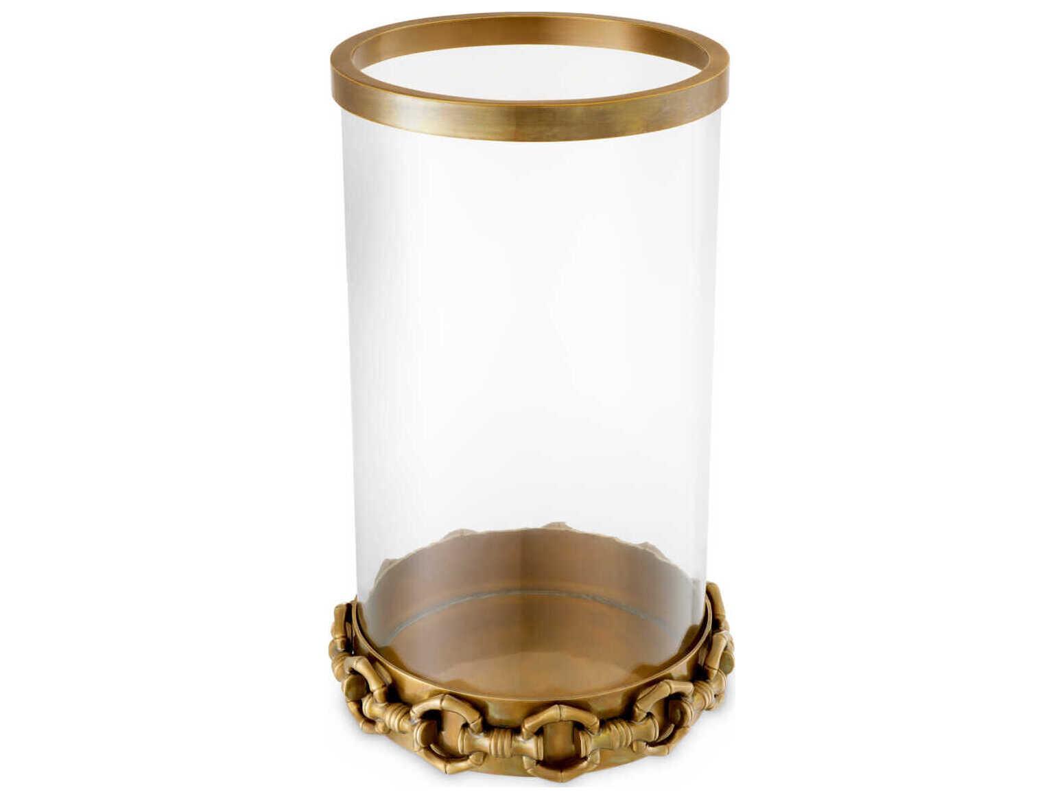 Eichholtz Clementine L Vintage Brass Hurricane