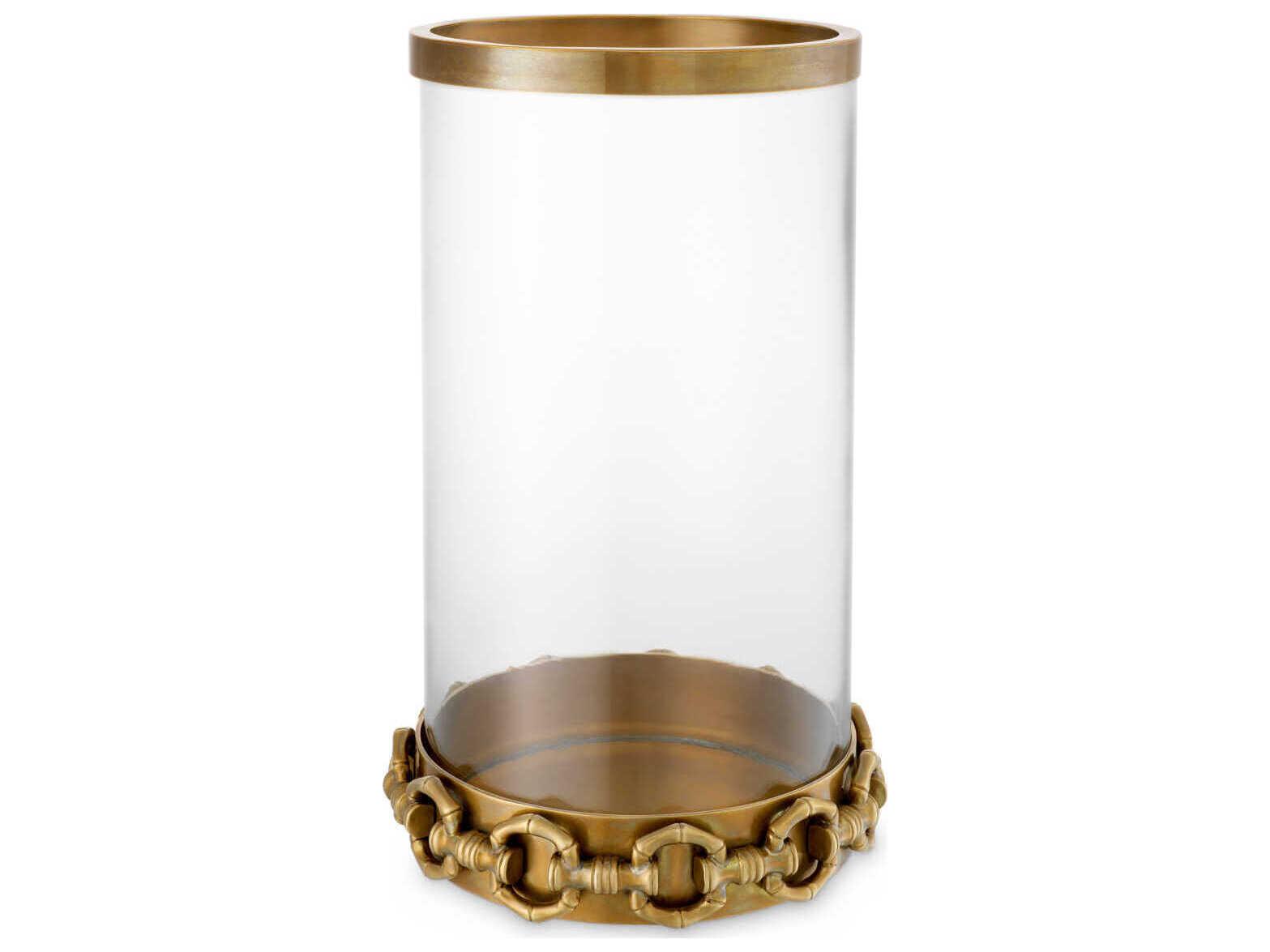 Eichholtz Clementine L Vintage Brass Hurricane