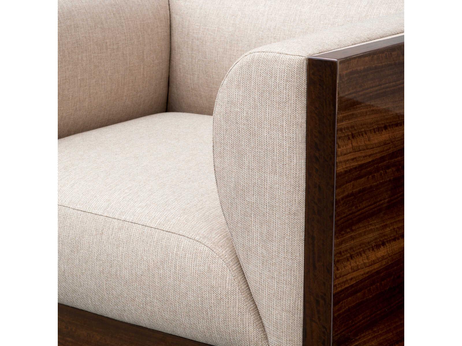 Eichholtz Chair Sebastian Eucalyptus Veneer Loki Natural Swivel