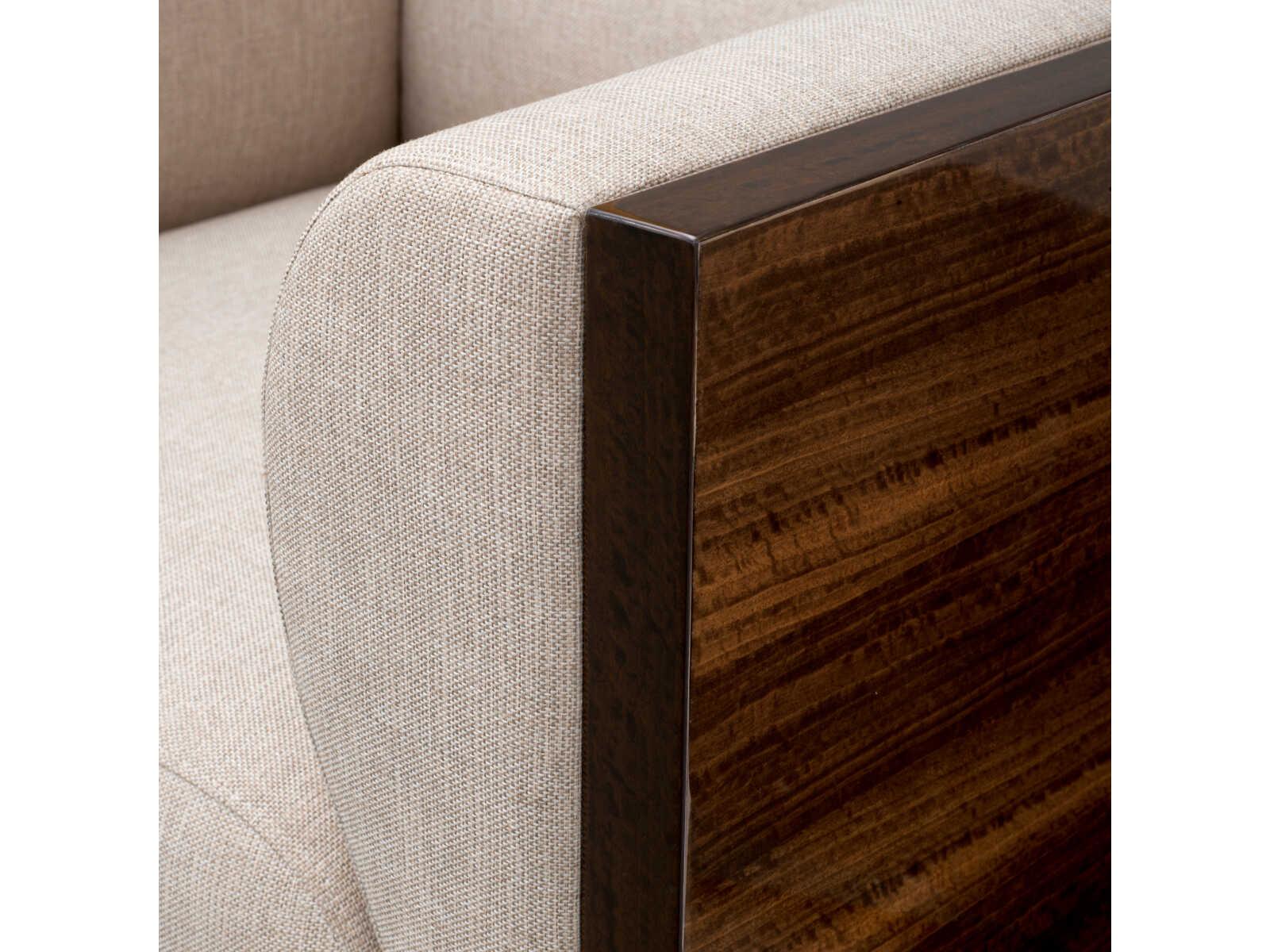 Eichholtz Chair Sebastian Eucalyptus Veneer Loki Natural Swivel