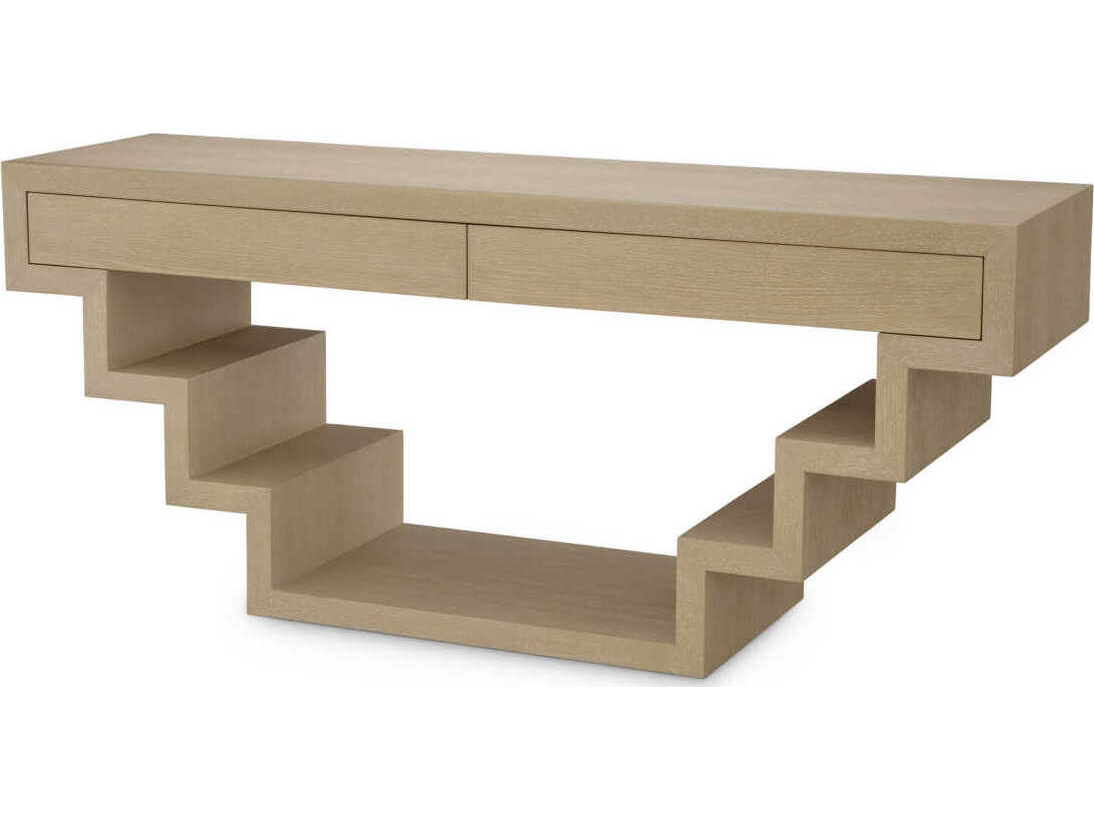 Eichholtz Rialto Washed Oak Veneer Console Table