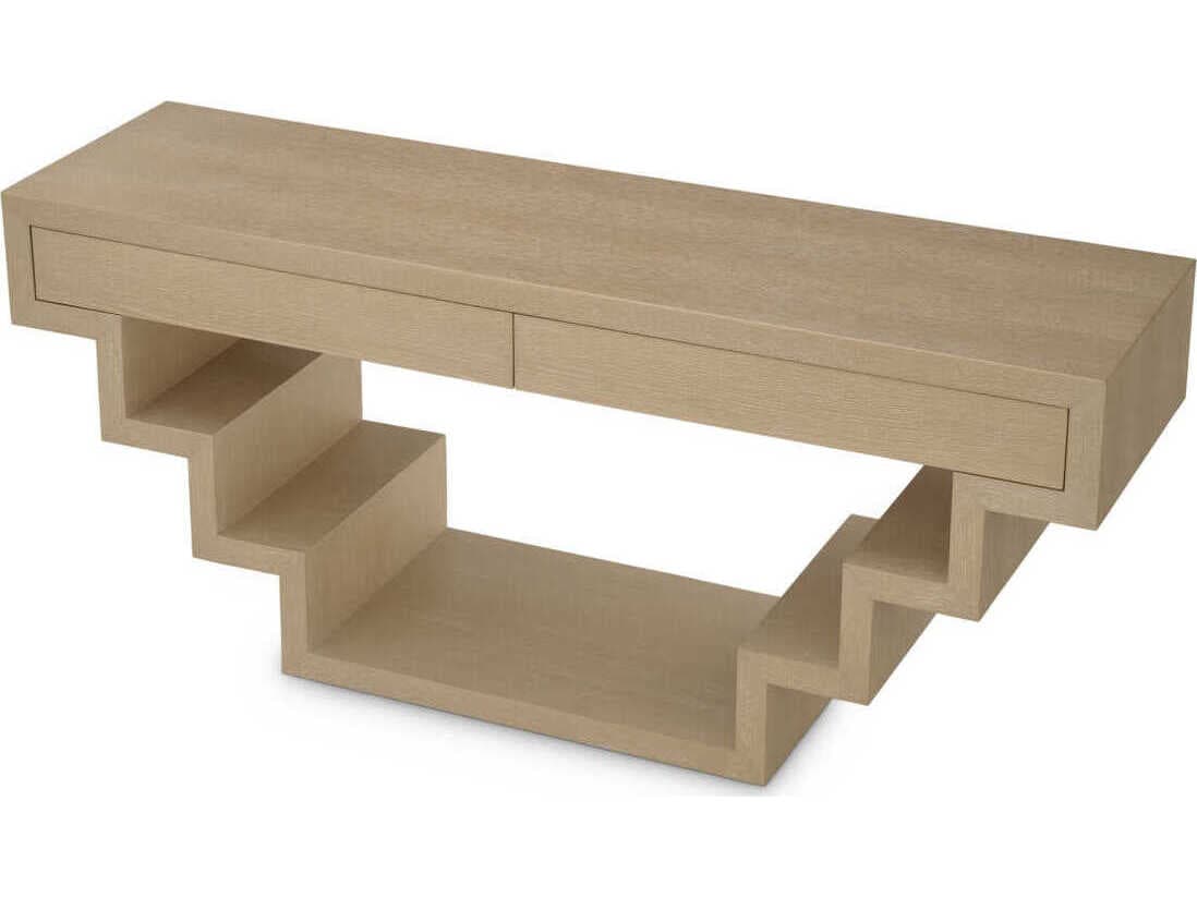 Eichholtz Rialto Washed Oak Veneer Console Table