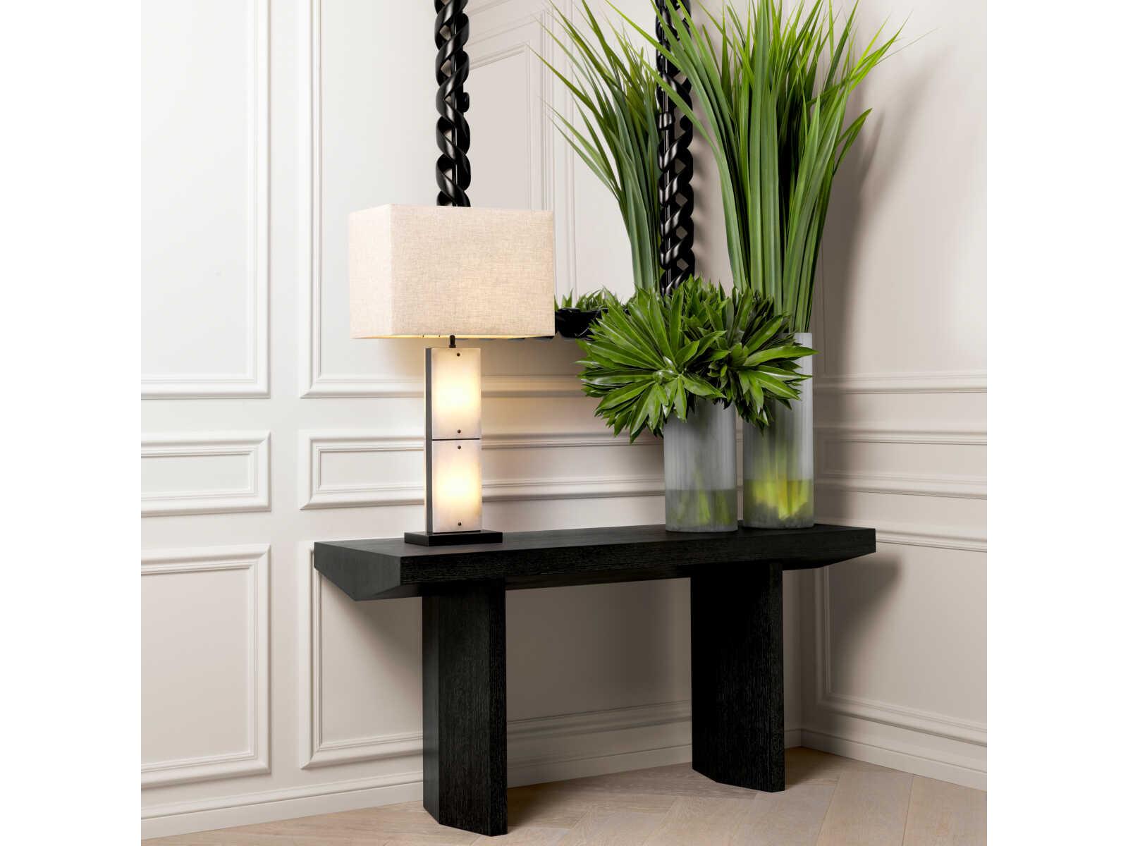 Eichholtz Ortiz Bronze Highlight Incl Shade Table Lamp
