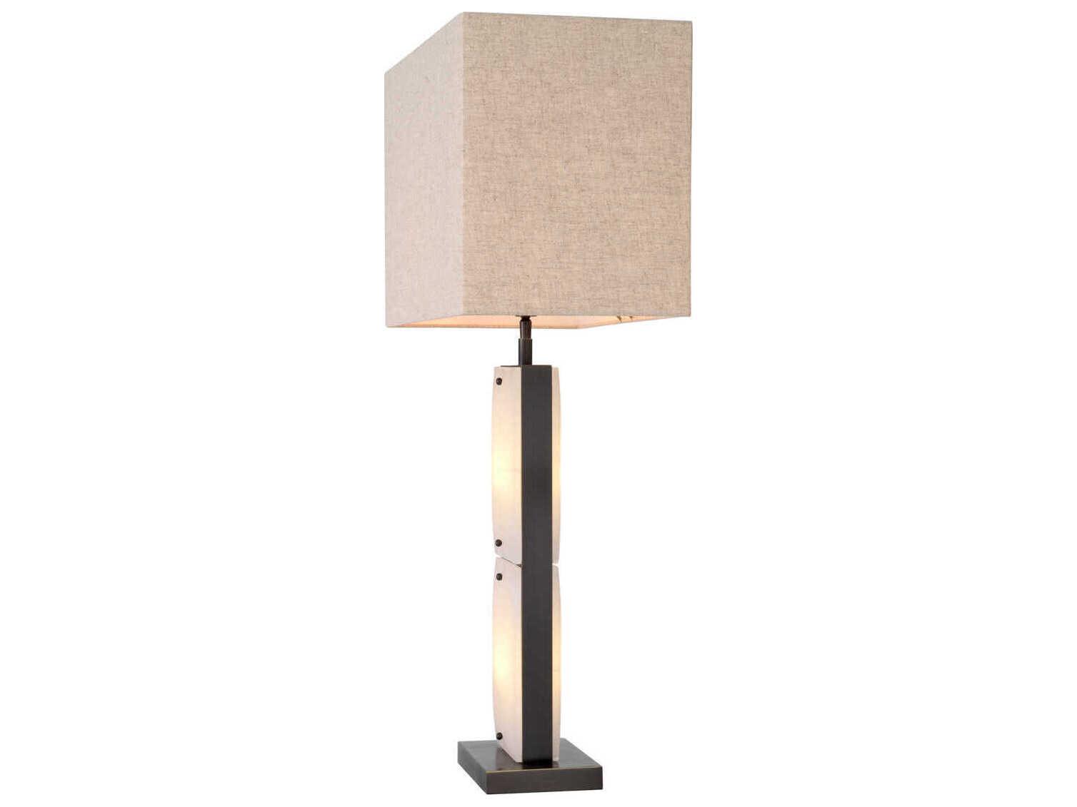 Eichholtz Ortiz Bronze Highlight Incl Shade Table Lamp