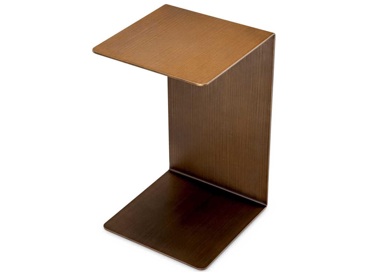 Eichholtz Panarea Brushed Brass Side Table