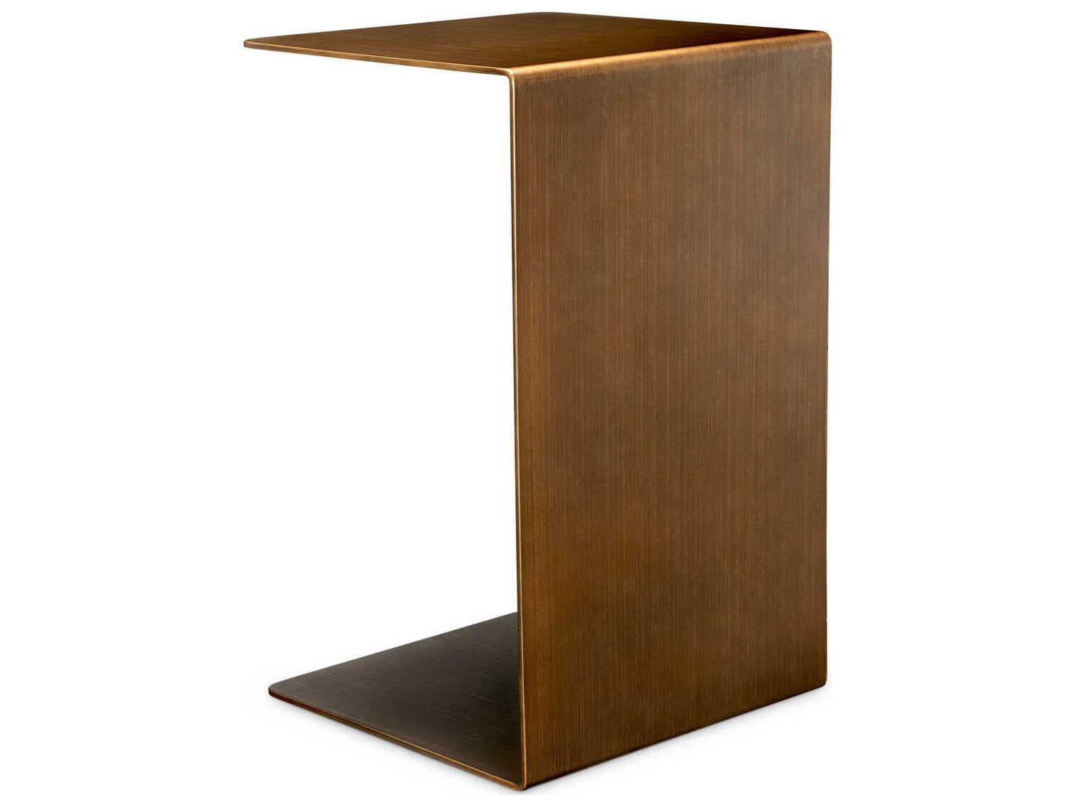 Eichholtz Panarea Brushed Brass Side Table