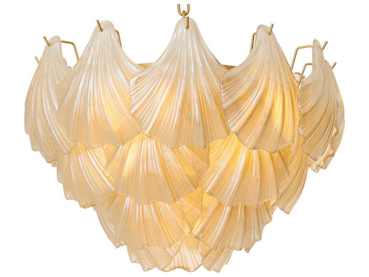 Eichholtz Ibiza Antique Brass Chandelier