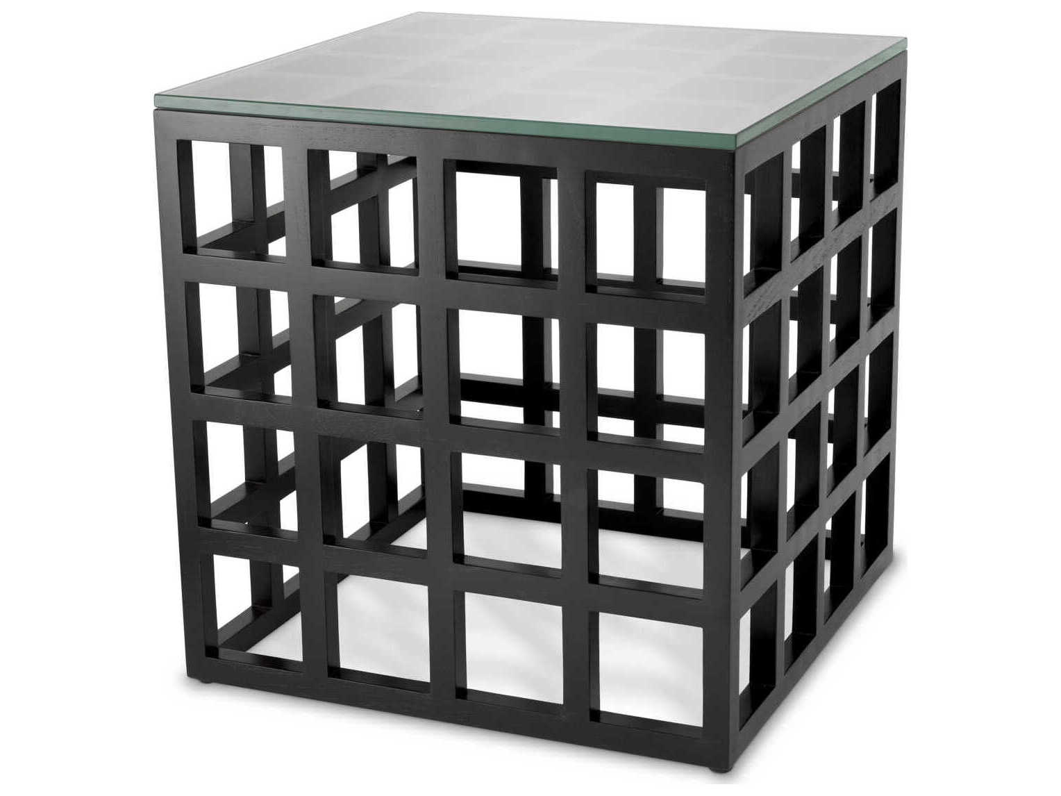 Eichholtz Cubico Classic Black Side Table