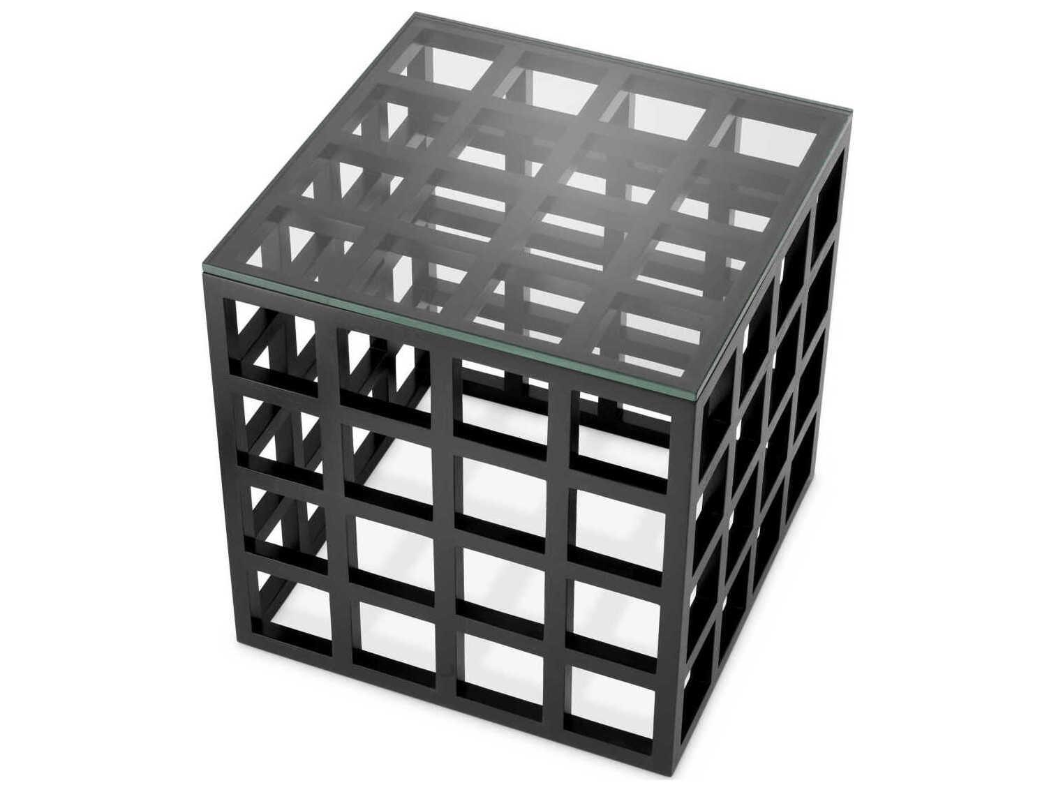 Eichholtz Cubico Classic Black Side Table
