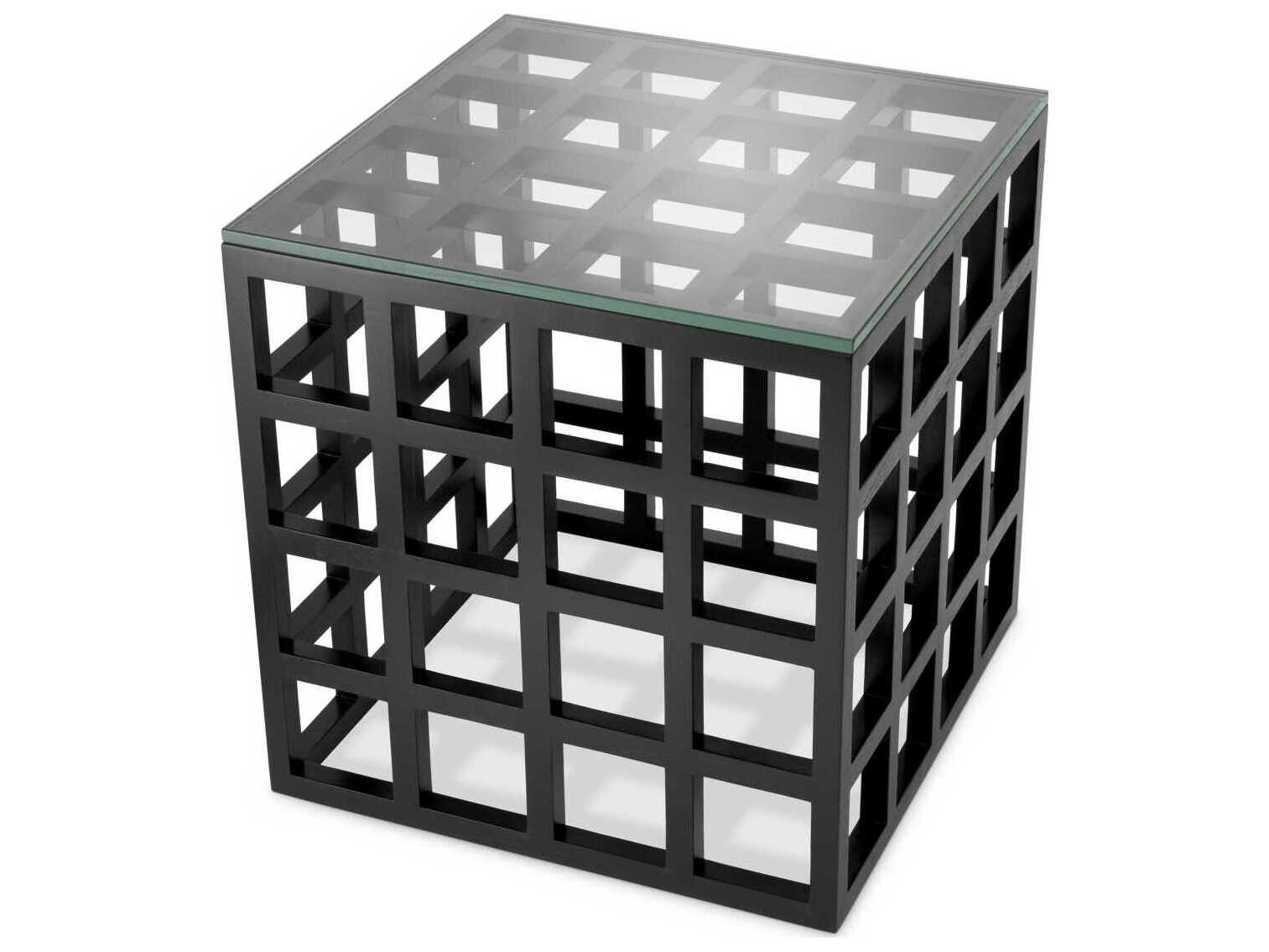 Eichholtz Cubico Classic Black Side Table