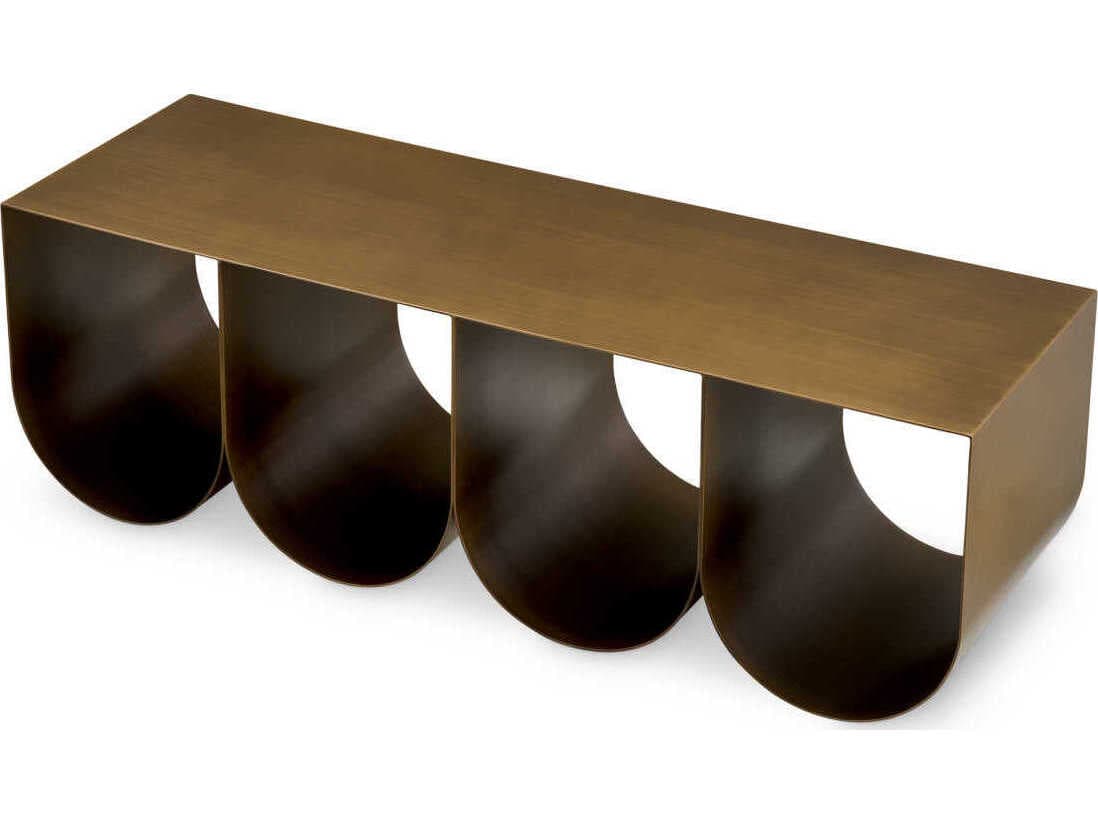 Eichholtz Rafaello Brushed Brass Coffee Table