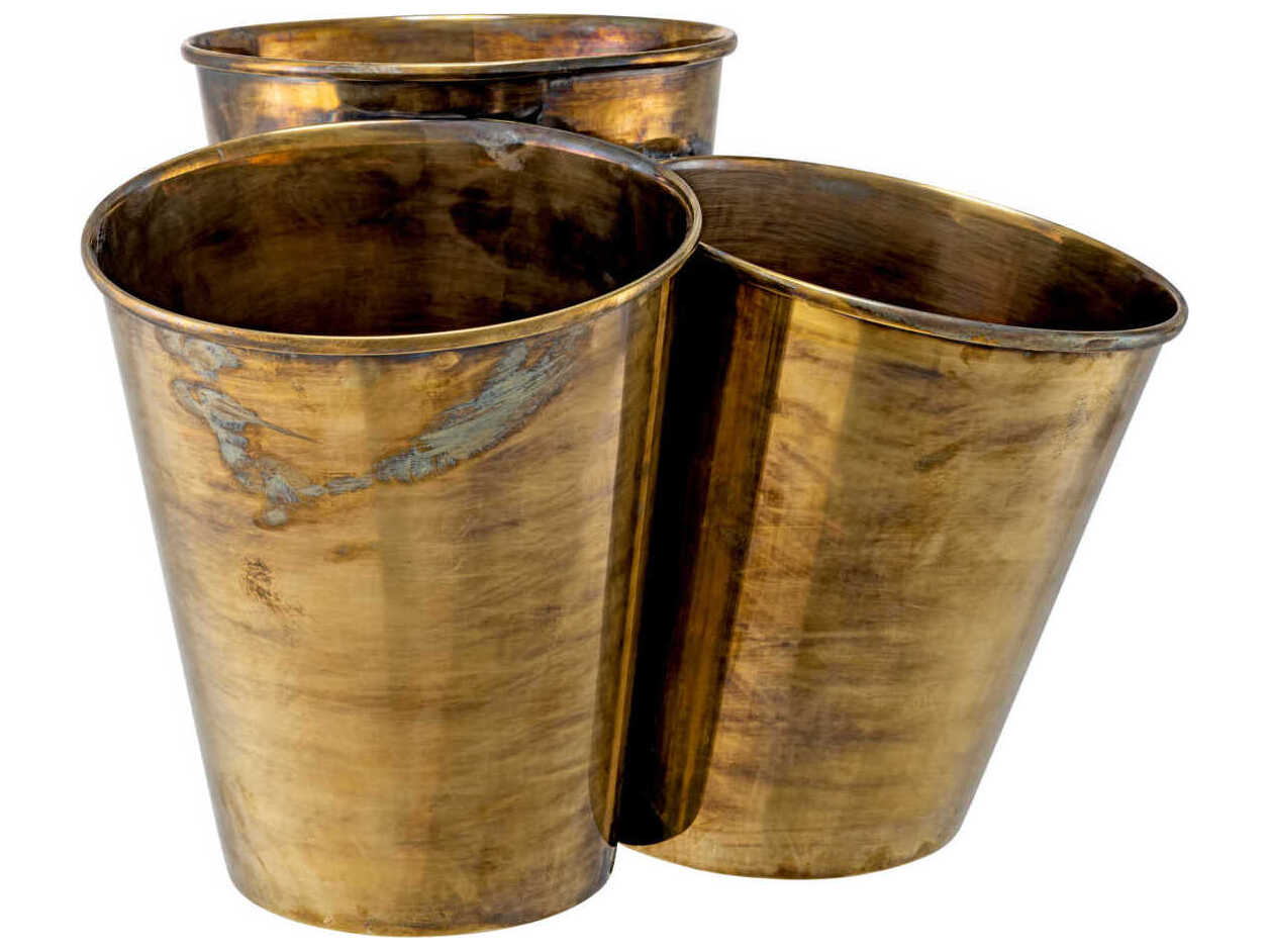 Eichholtz Christian Vintage Brass Wine Cooler