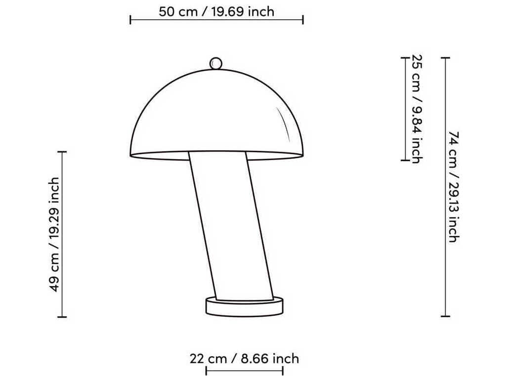 Eichholtz Daniel White Marble Antique Brass Table Lamp