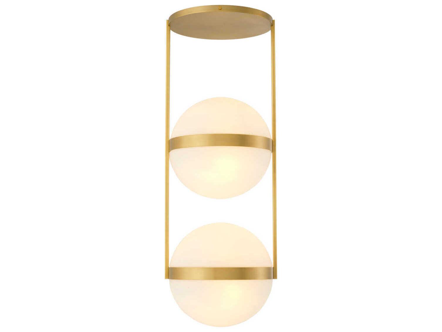 Eichholtz Dover Antique Brass Ceiling Lamp