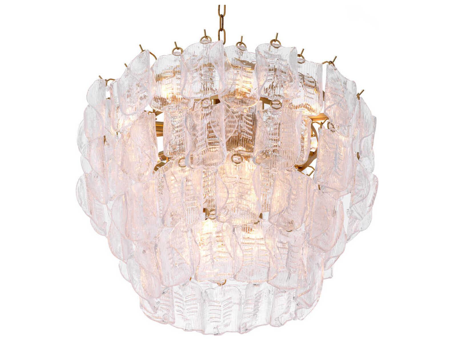 Eichholtz Solange Clear Glass Chandelier