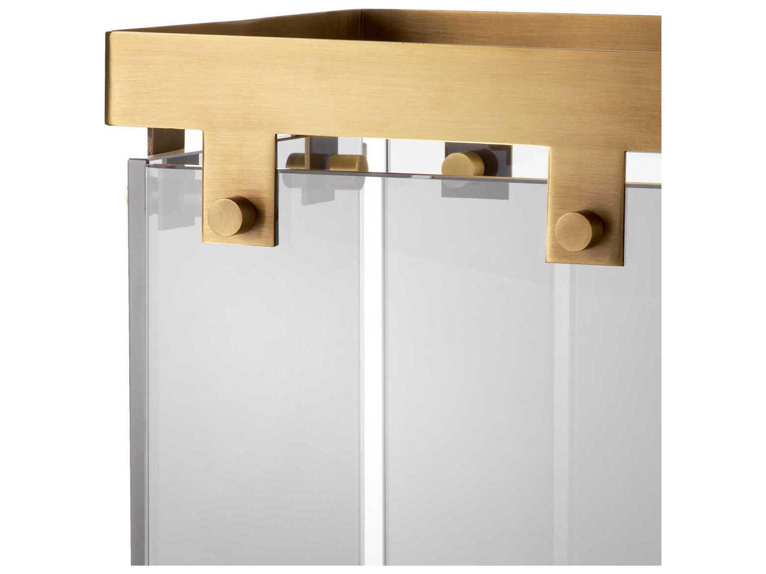 Eichholtz Heston L Smoke Glass Hurricane