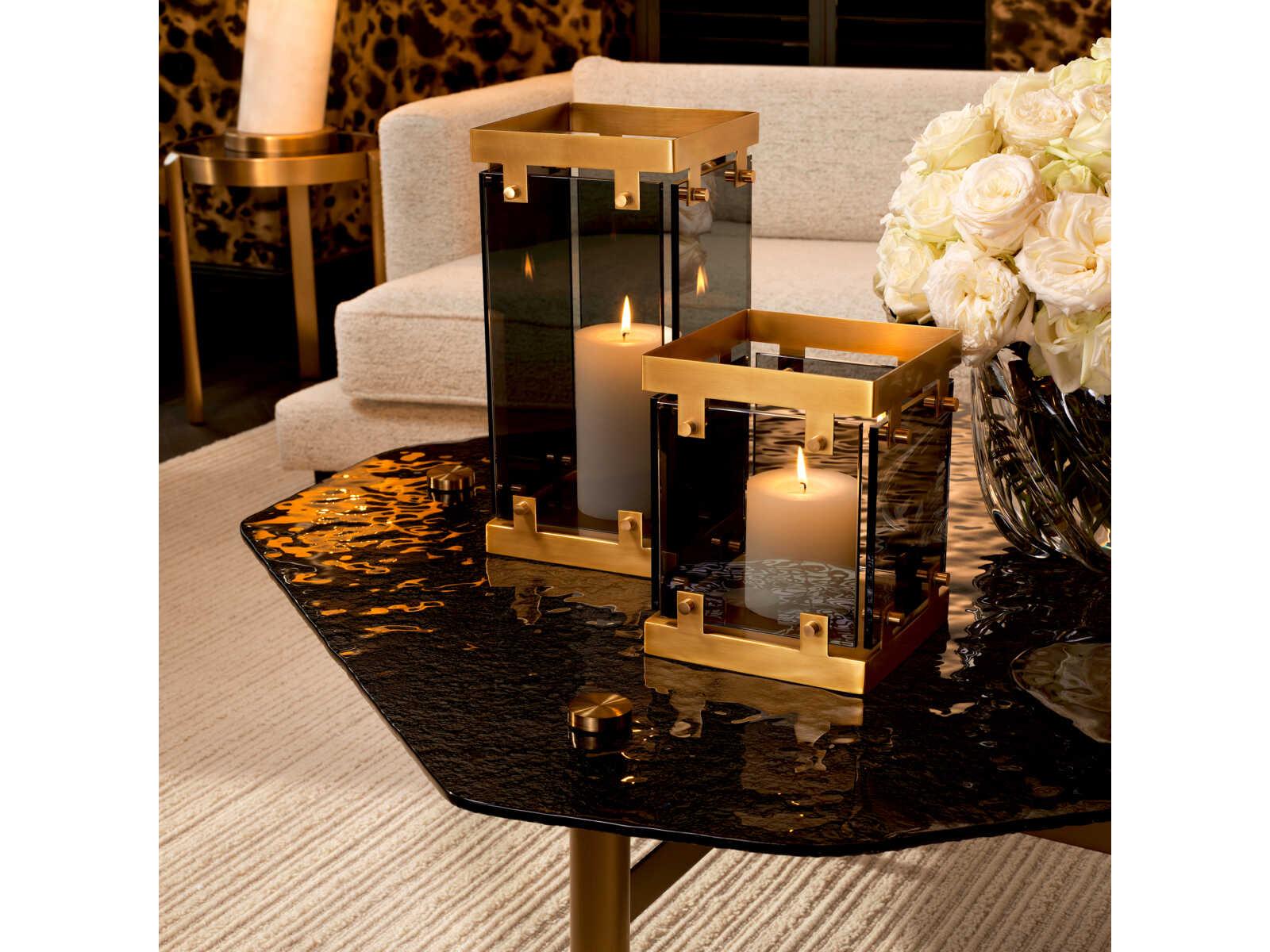 Eichholtz Heston S Smoke Glass Hurricane