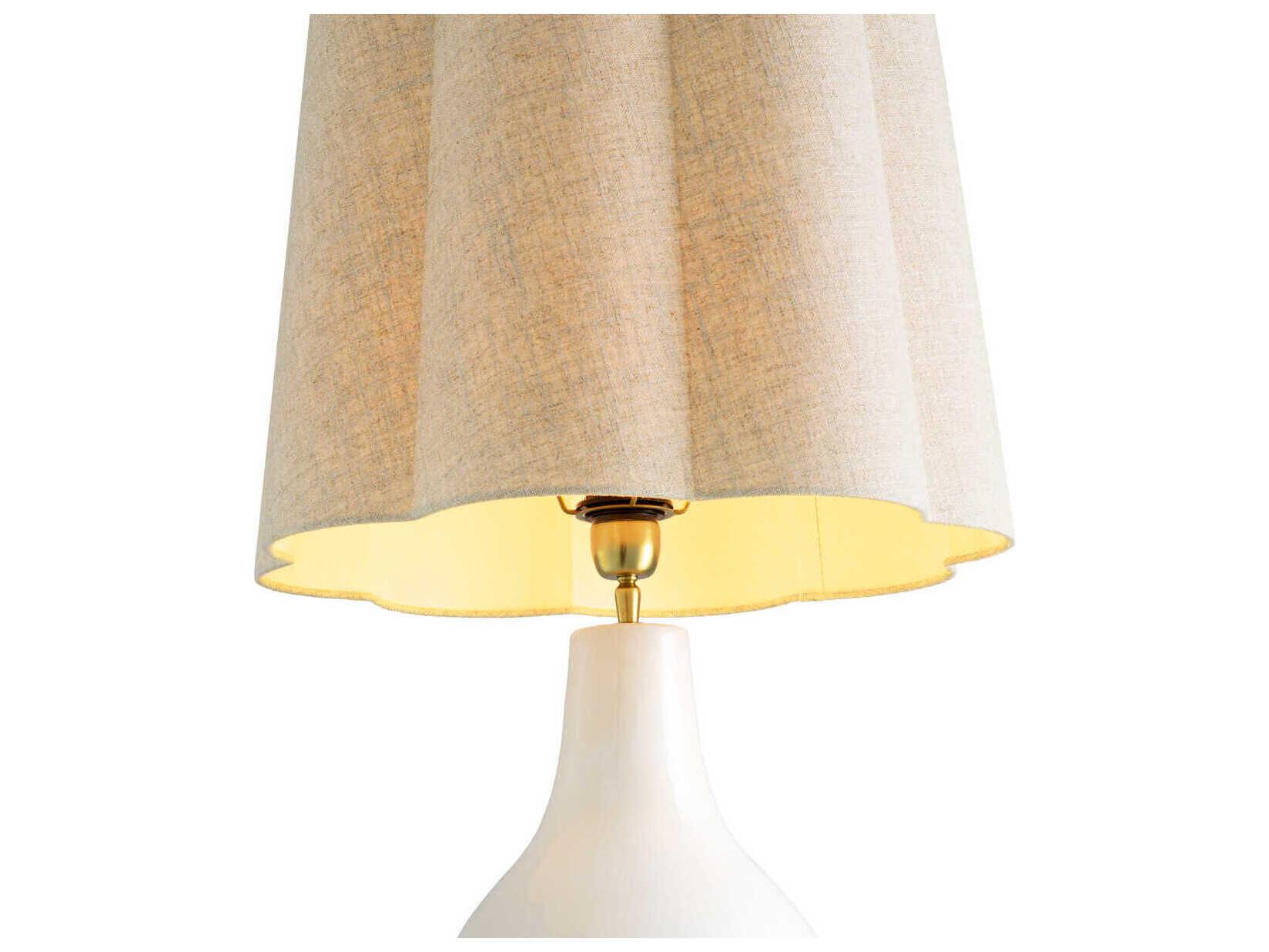 Eichholtz Beatriz White Incl Shade Table Lamp