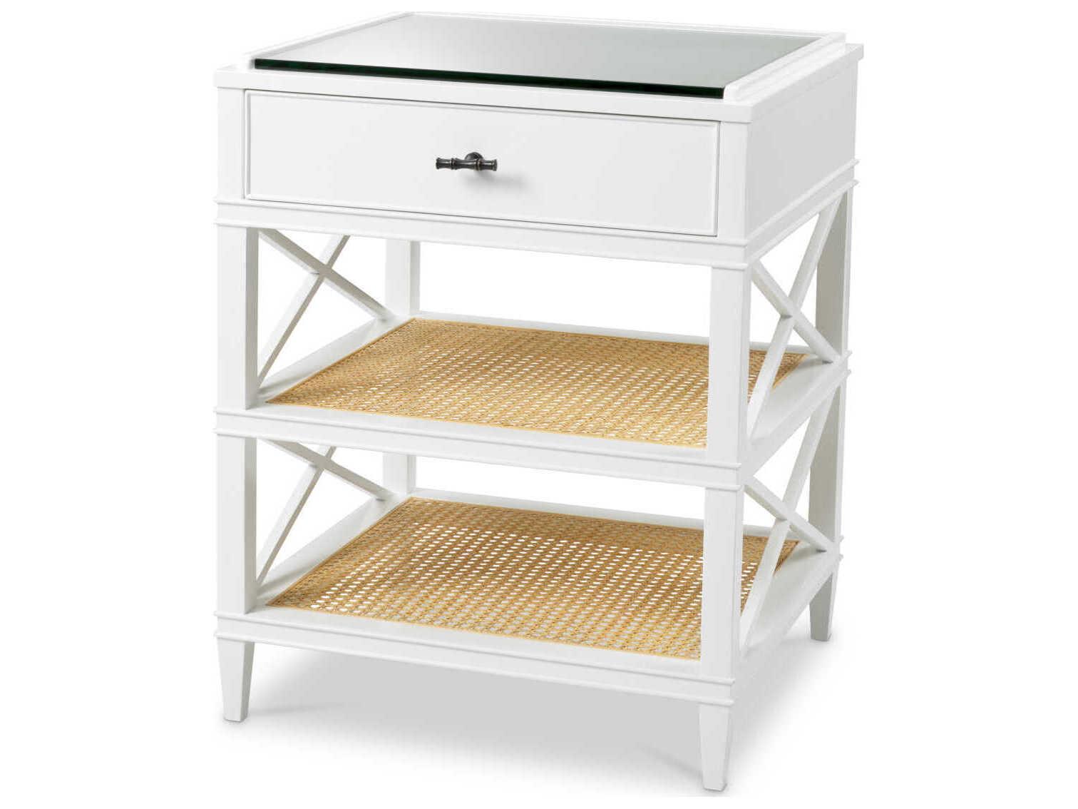 Eichholtz Bahamas Piano White Side Table