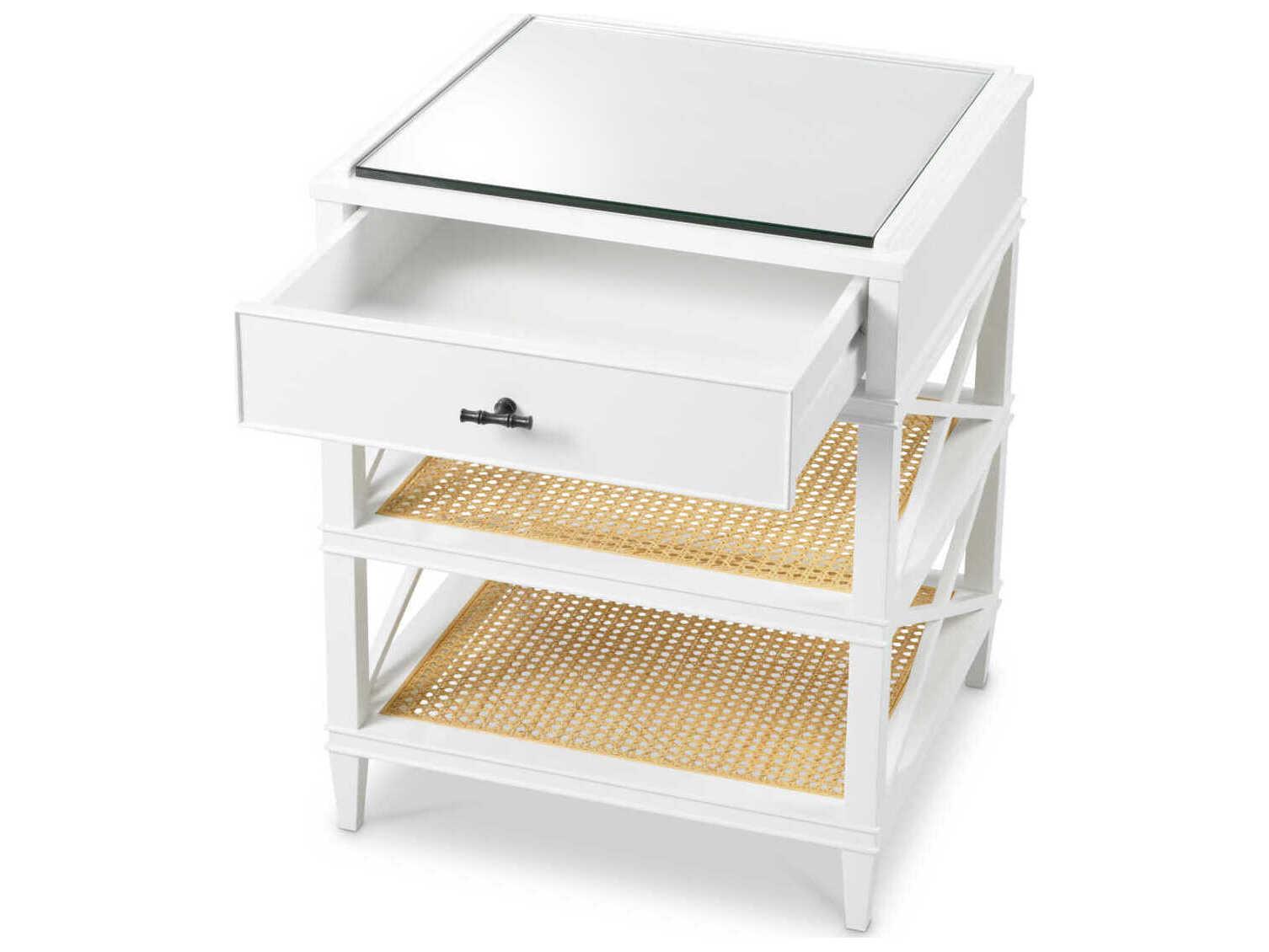 Eichholtz Bahamas Piano White Side Table