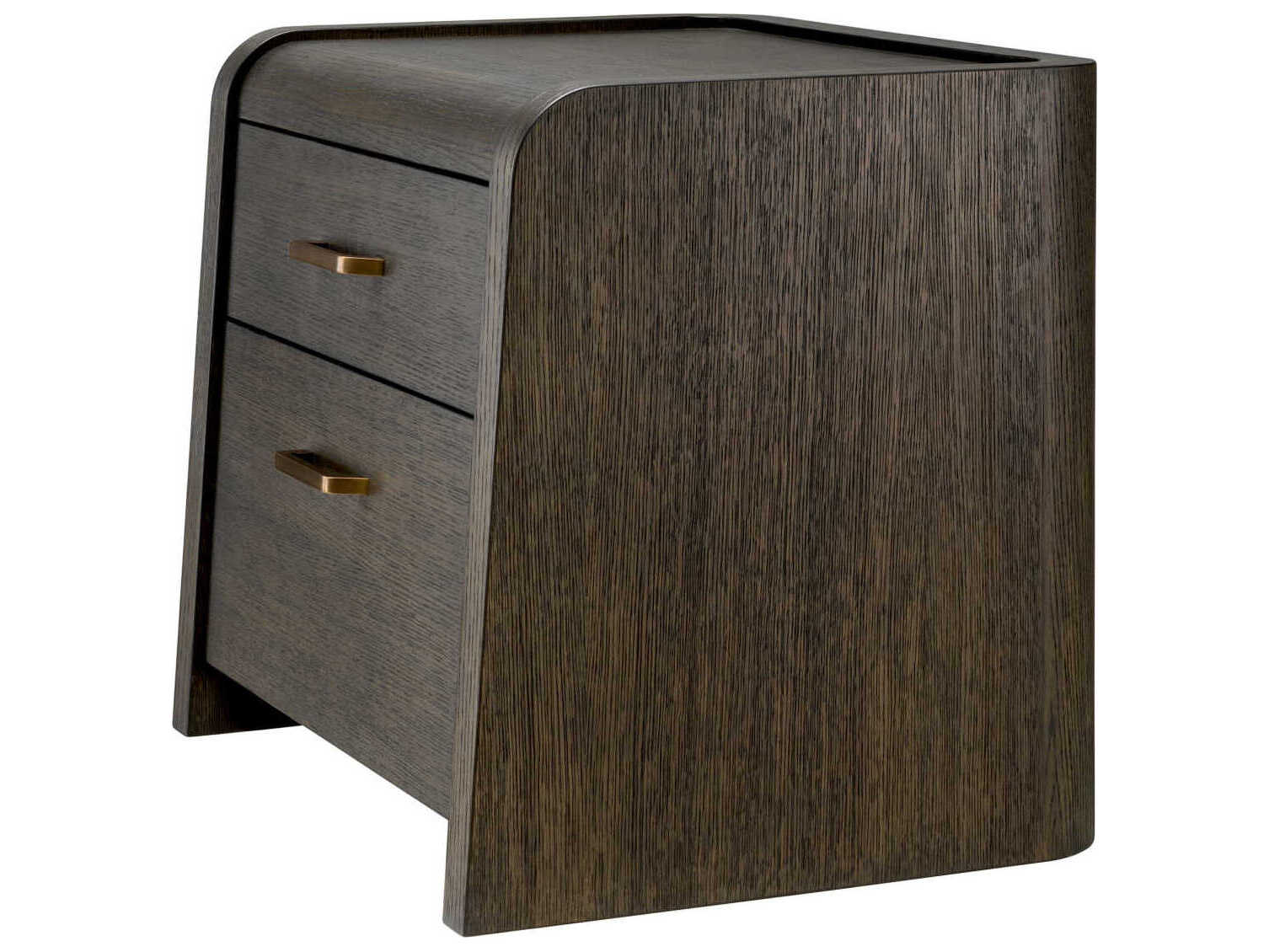 Eichholtz Joane Mocha Oak Oak Veneer Nightstand