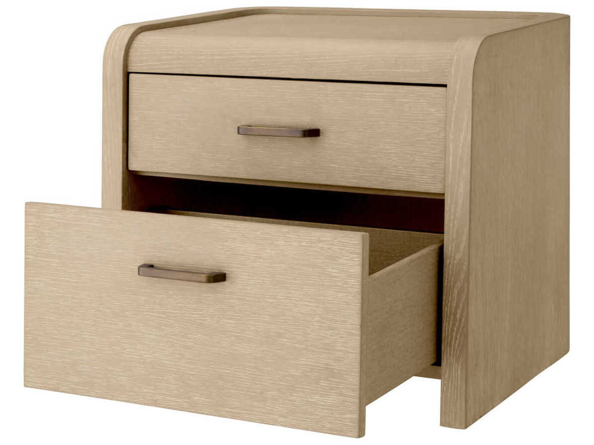 Eichholtz Joane Washed Oak Veneer Nightstand