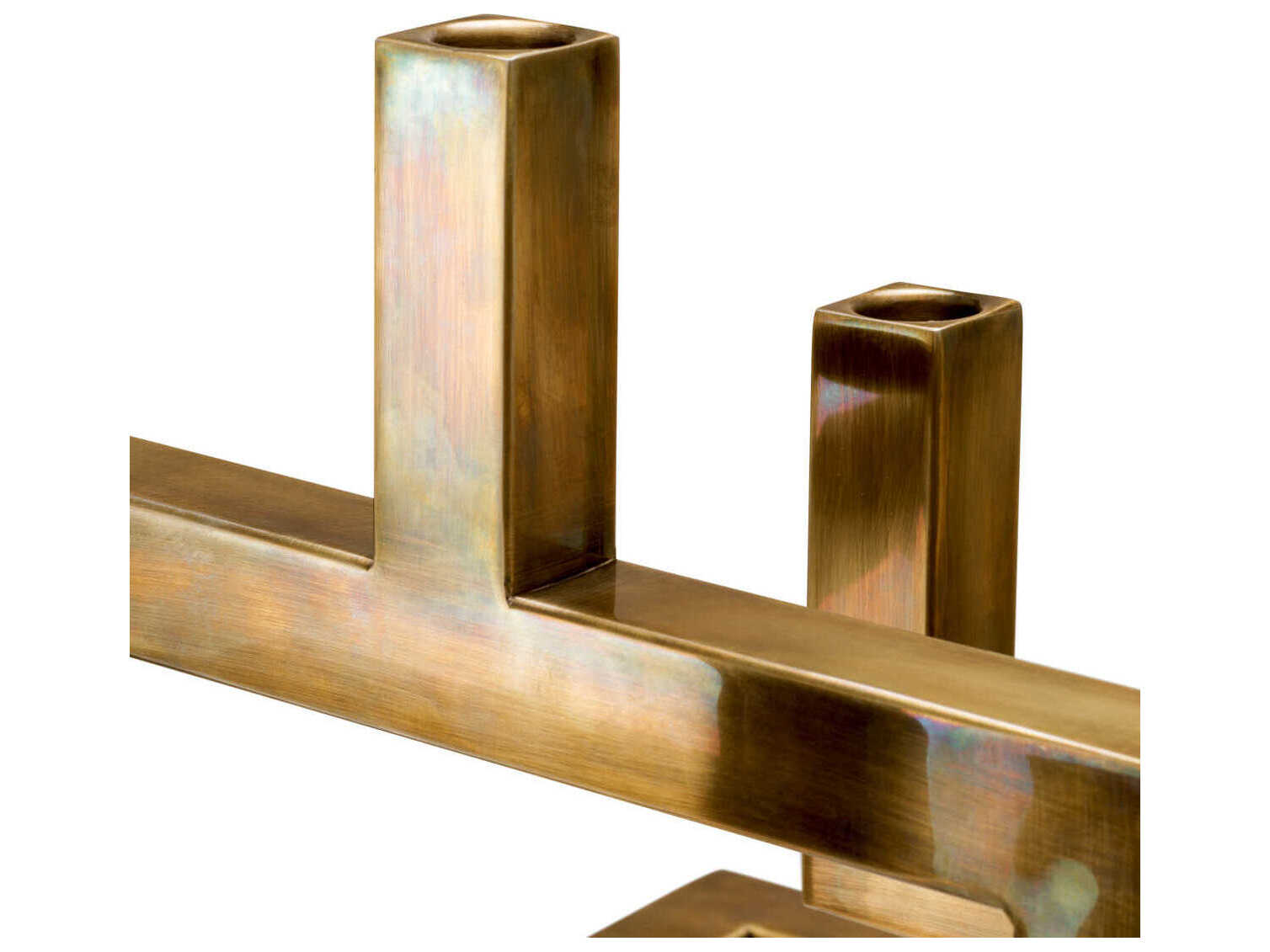 Eichholtz Skyline Vintage Brass Candle Holder