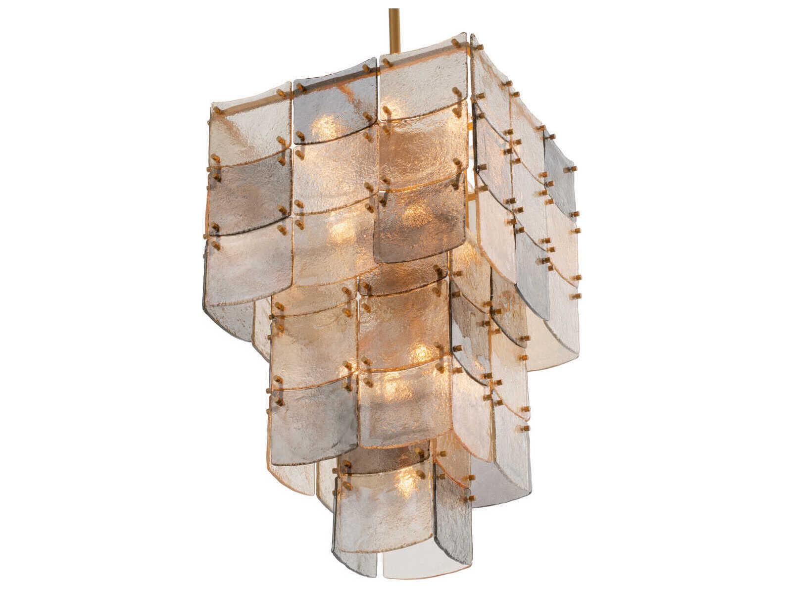 Eichholtz Laurent Antique Brass Chandelier