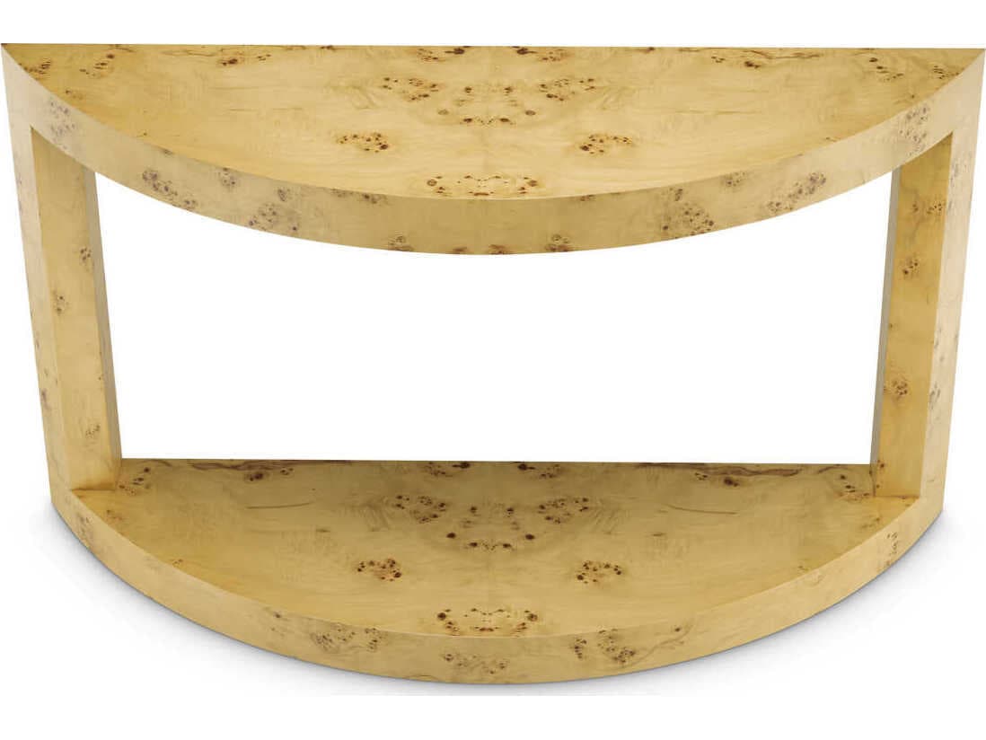 Eichholtz Raphael Mappa Burl Veneer Console Table