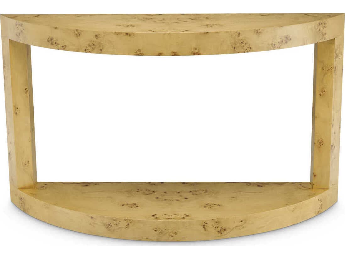 Eichholtz Raphael Mappa Burl Veneer Console Table