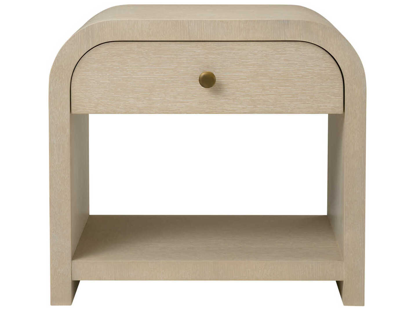 Eichholtz Rhodes Washed Oak Veneer Nightstand